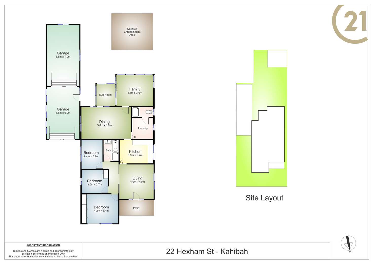 Floorplan of Homely house listing, 22 Hexham Street, Kahibah NSW 2290