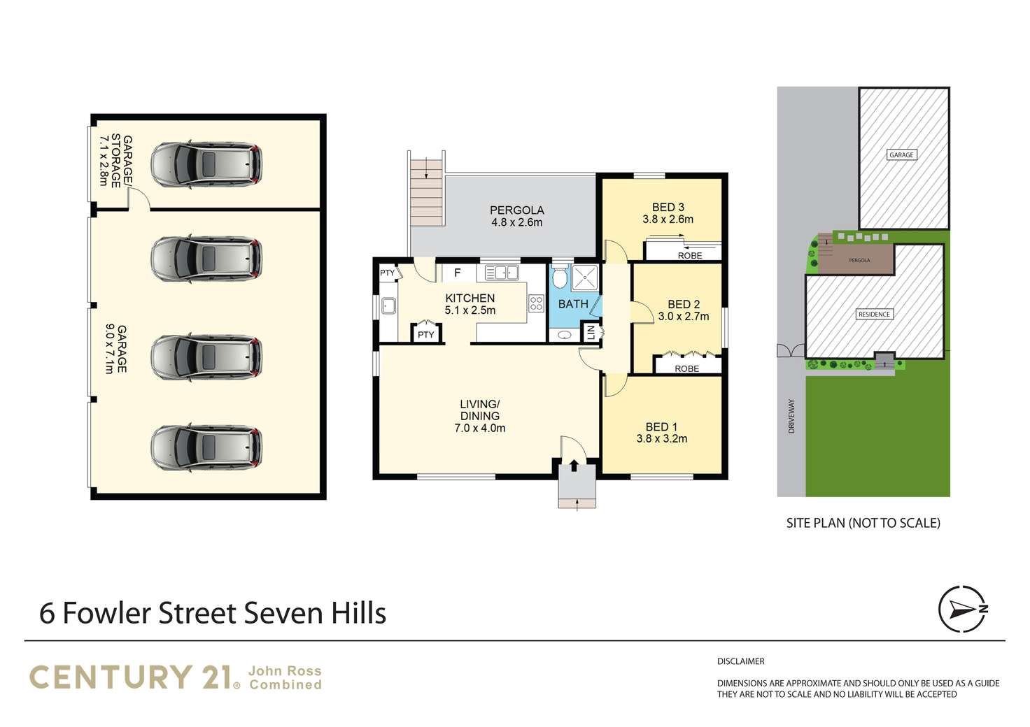 Floorplan of Homely house listing, 6 Fowler Street, Seven Hills NSW 2147