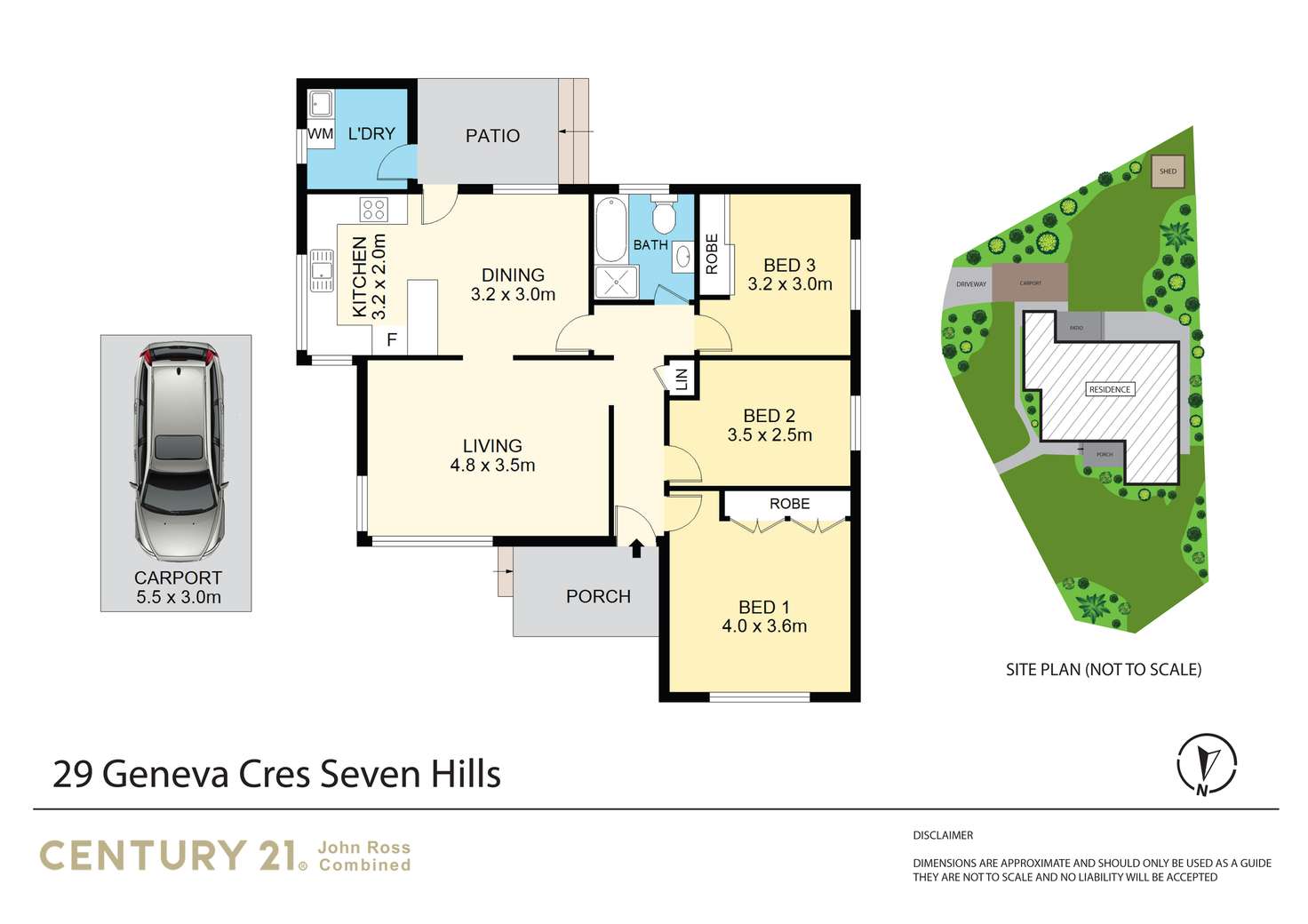 Floorplan of Homely house listing, 29 Geneva Crescent, Seven Hills NSW 2147