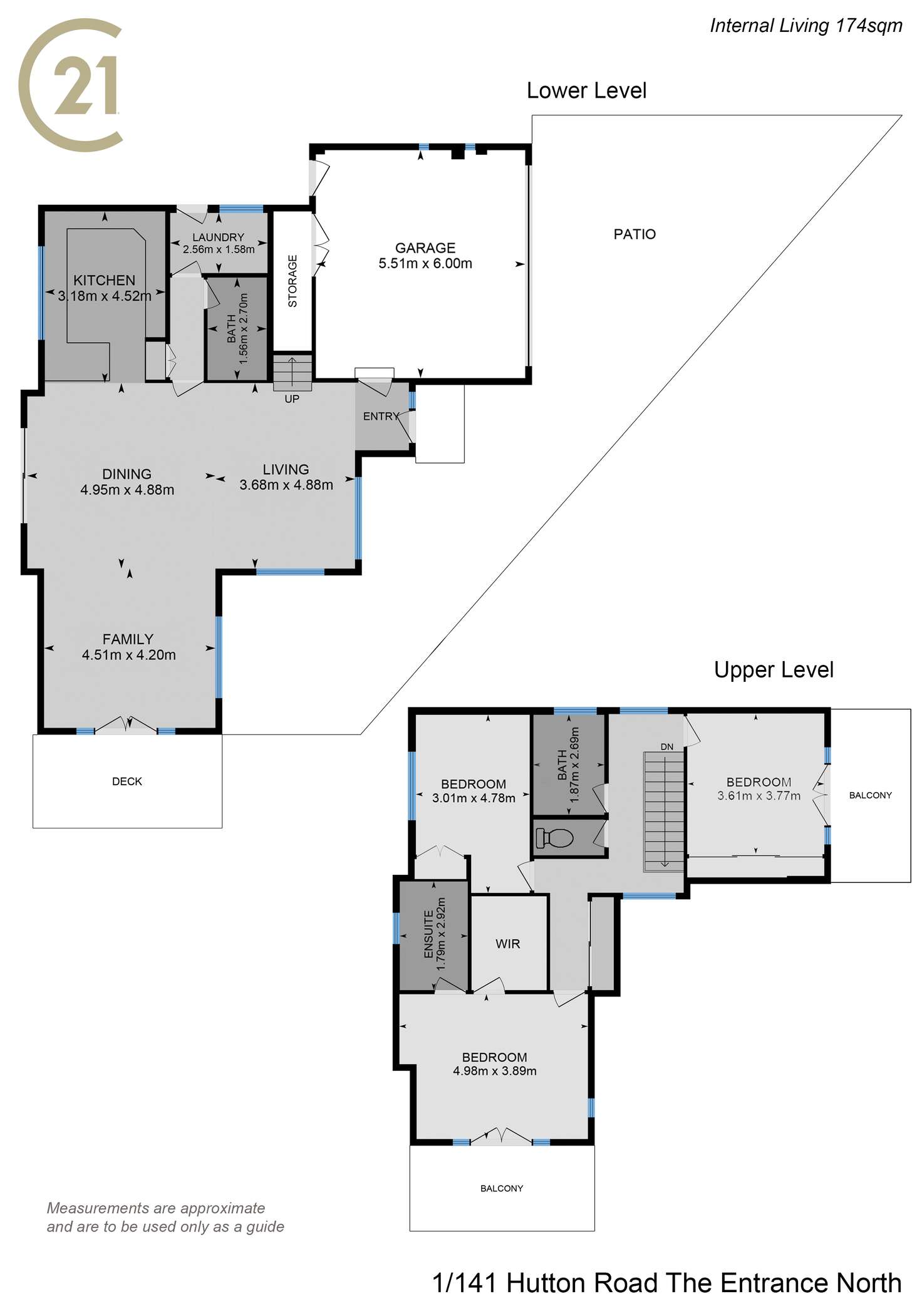 Floorplan of Homely townhouse listing, 1/141 Hutton Road, The Entrance North NSW 2261