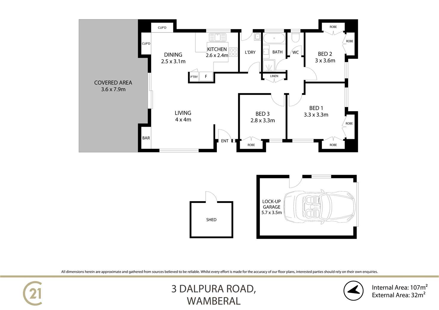 Floorplan of Homely house listing, 3 Dalpura Road, Wamberal NSW 2260