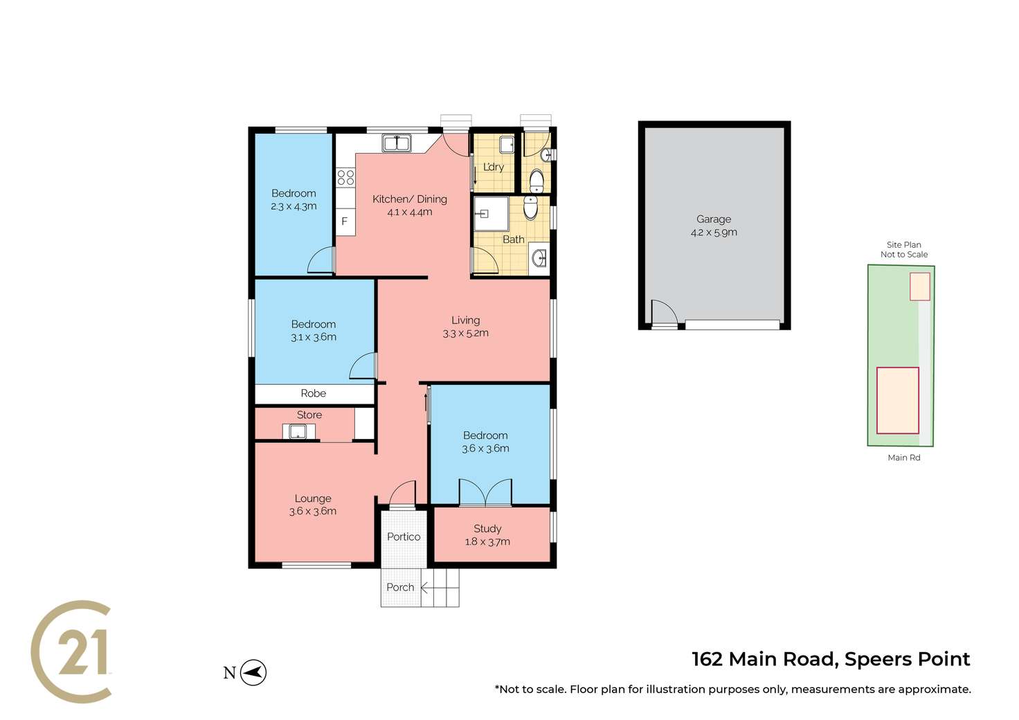 Floorplan of Homely house listing, 162 Main Road, Speers Point NSW 2284