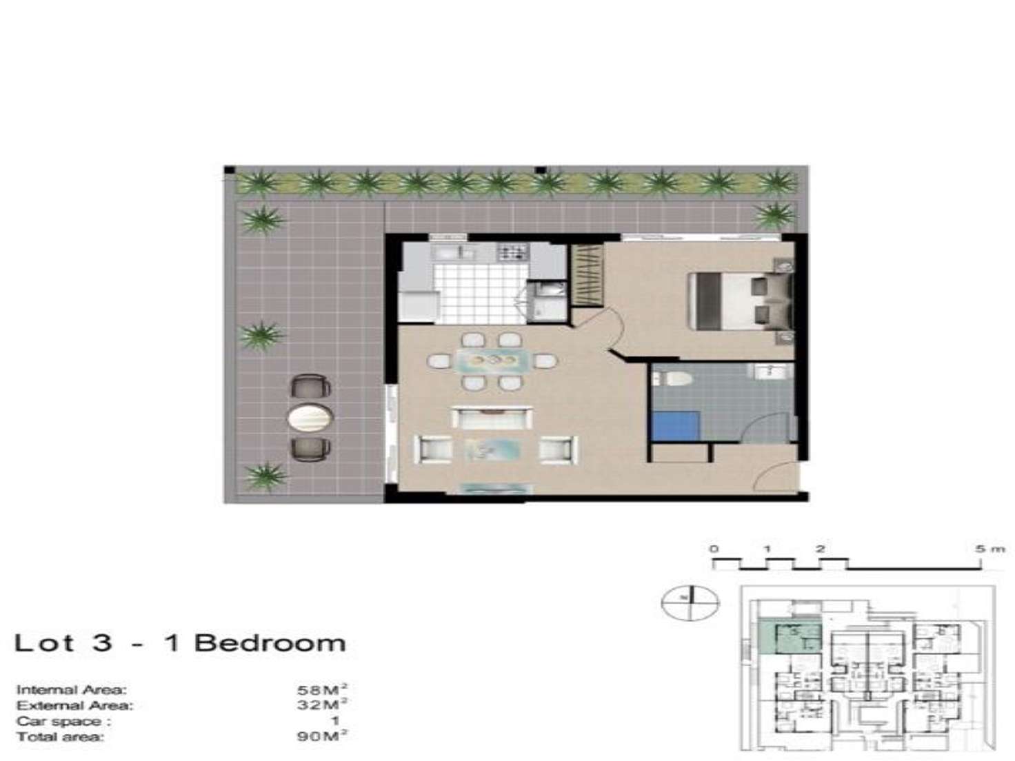 Floorplan of Homely unit listing, 3/49-53 Essington Street, Wentworthville NSW 2145