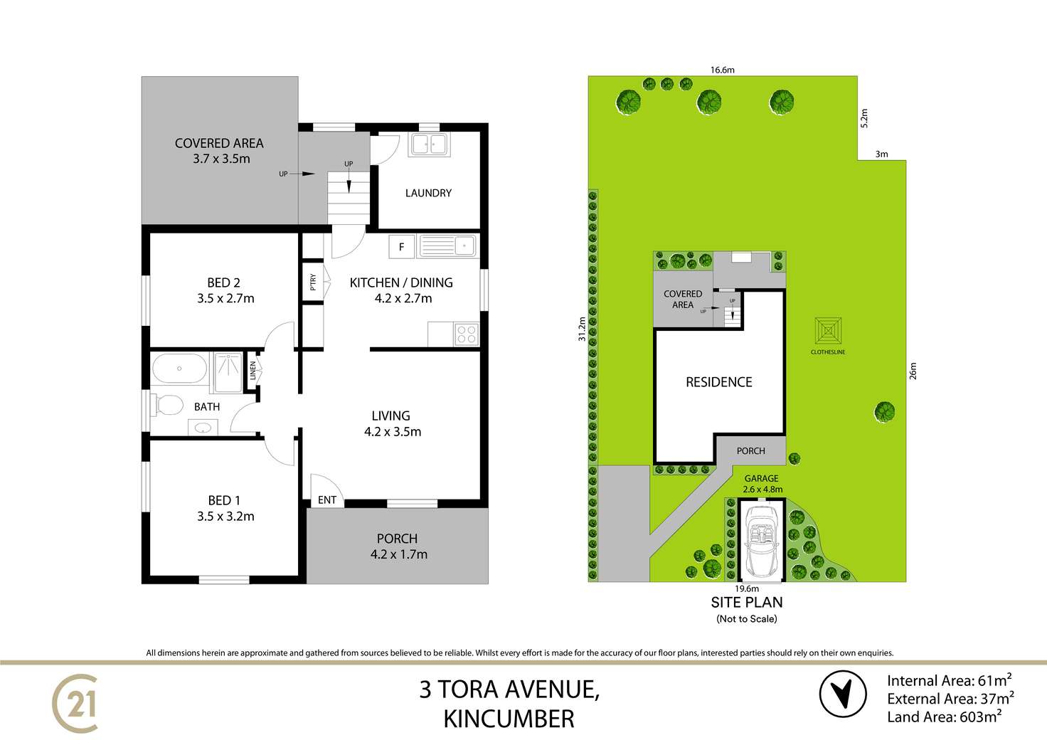 Floorplan of Homely house listing, 3 Tora Avenue, Kincumber NSW 2251