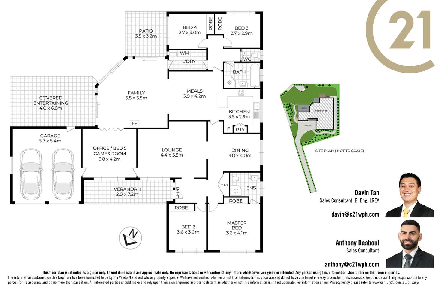Floorplan of Homely house listing, 44 Macquarie Drive, Cherrybrook NSW 2126