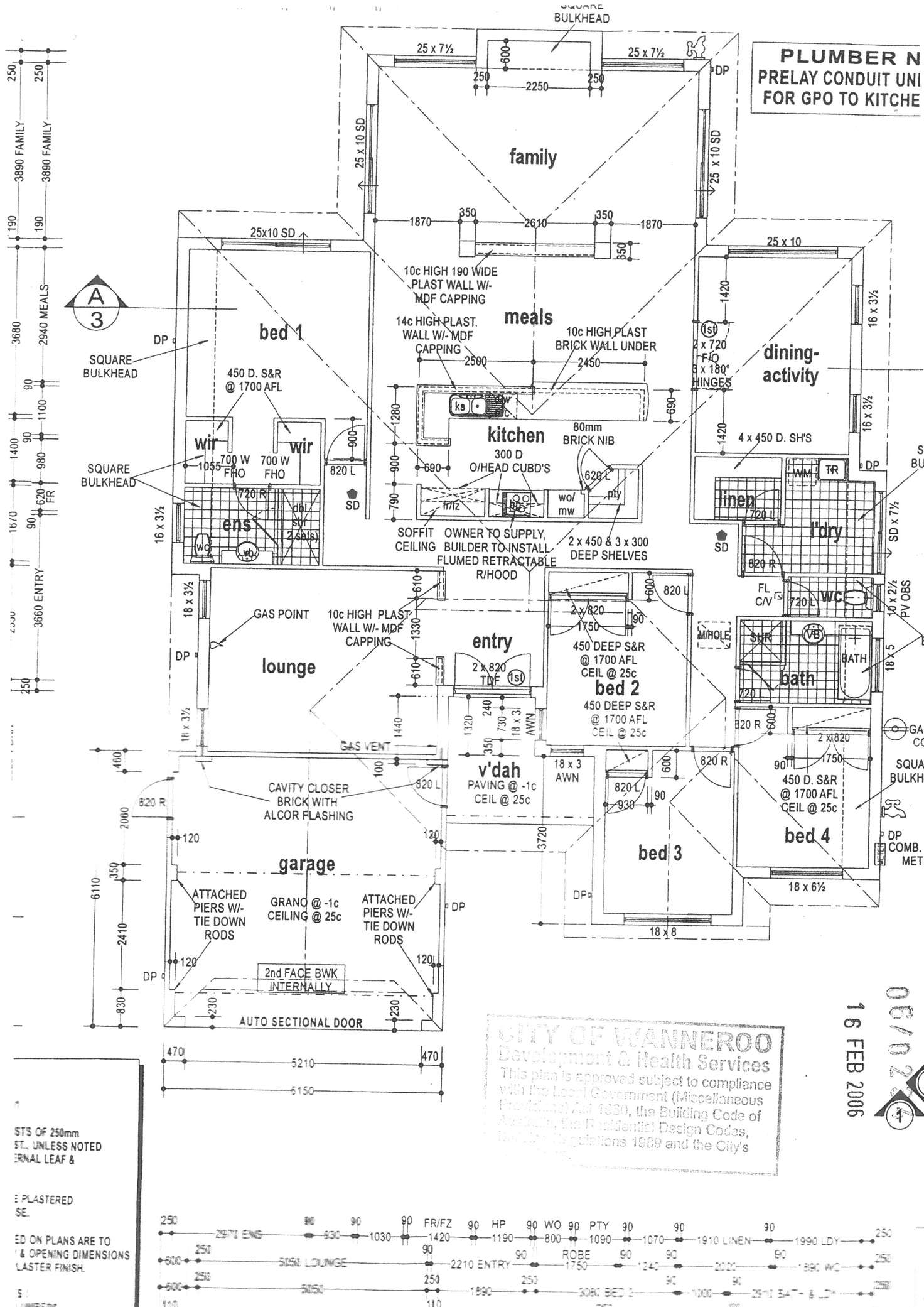 Floorplan of Homely house listing, 5 Colwyn Loop, Tapping WA 6065