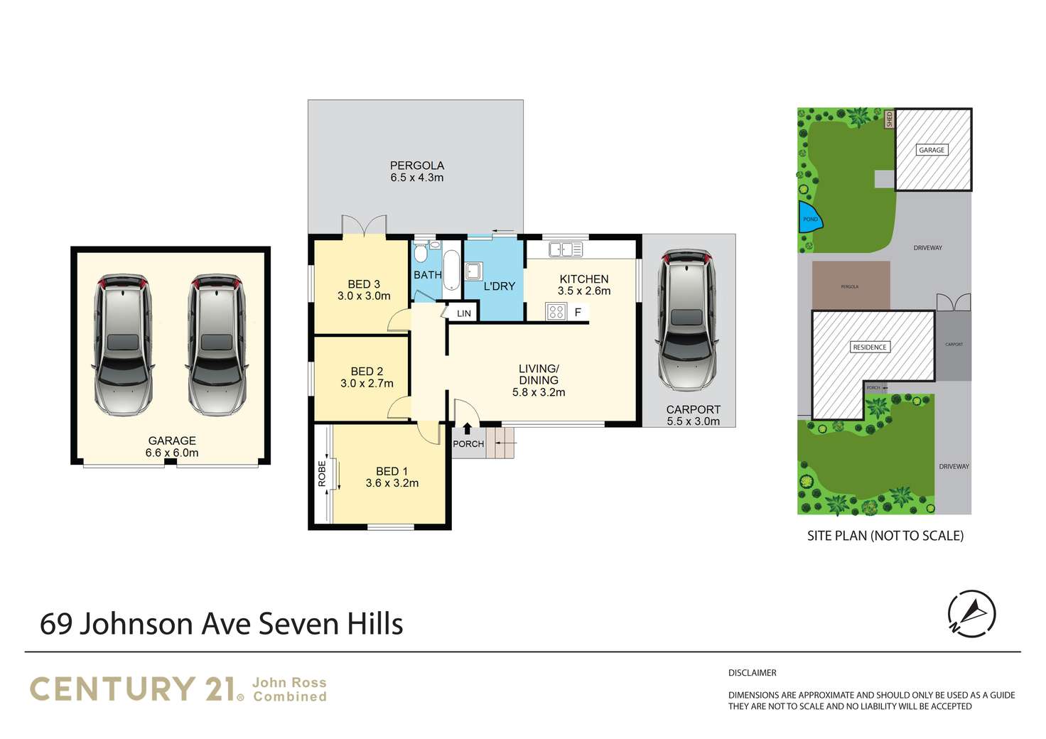 Floorplan of Homely house listing, 69 Johnson Avenue, Seven Hills NSW 2147