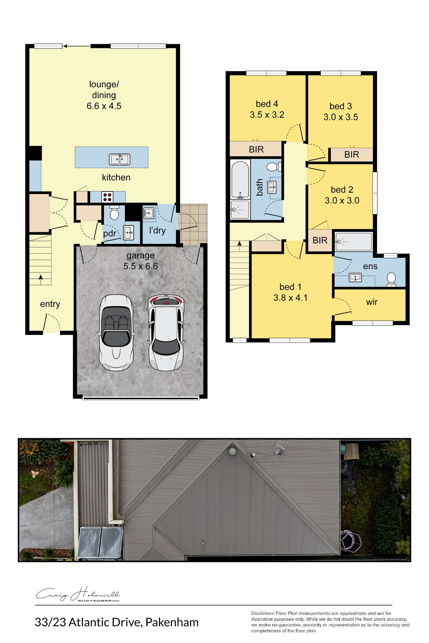 Floorplan of Homely house listing, 33/23 Atlantic Drive, Pakenham VIC 3810