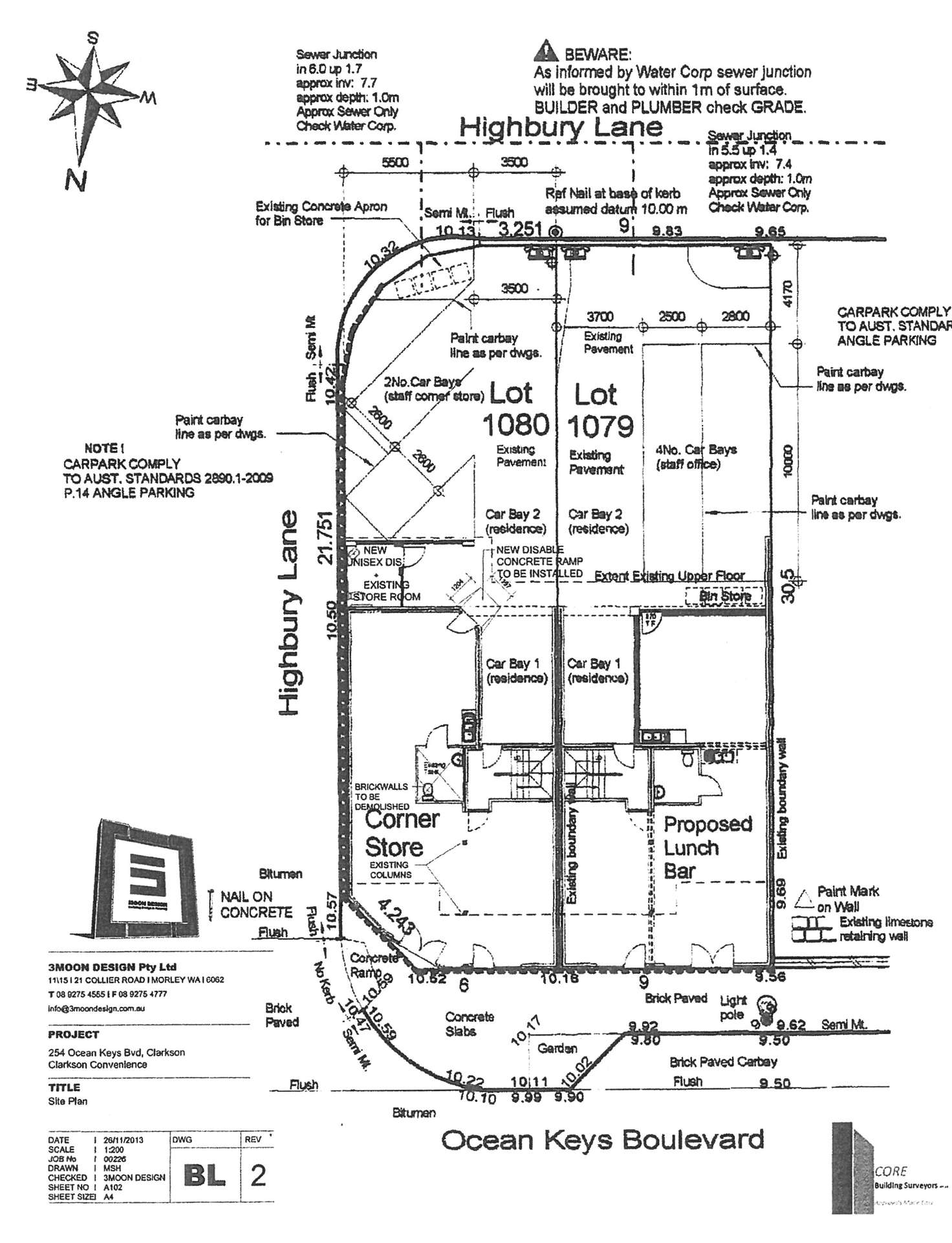Floorplan of Homely house listing, 254 Ocean Keys Boulevard, Clarkson WA 6030