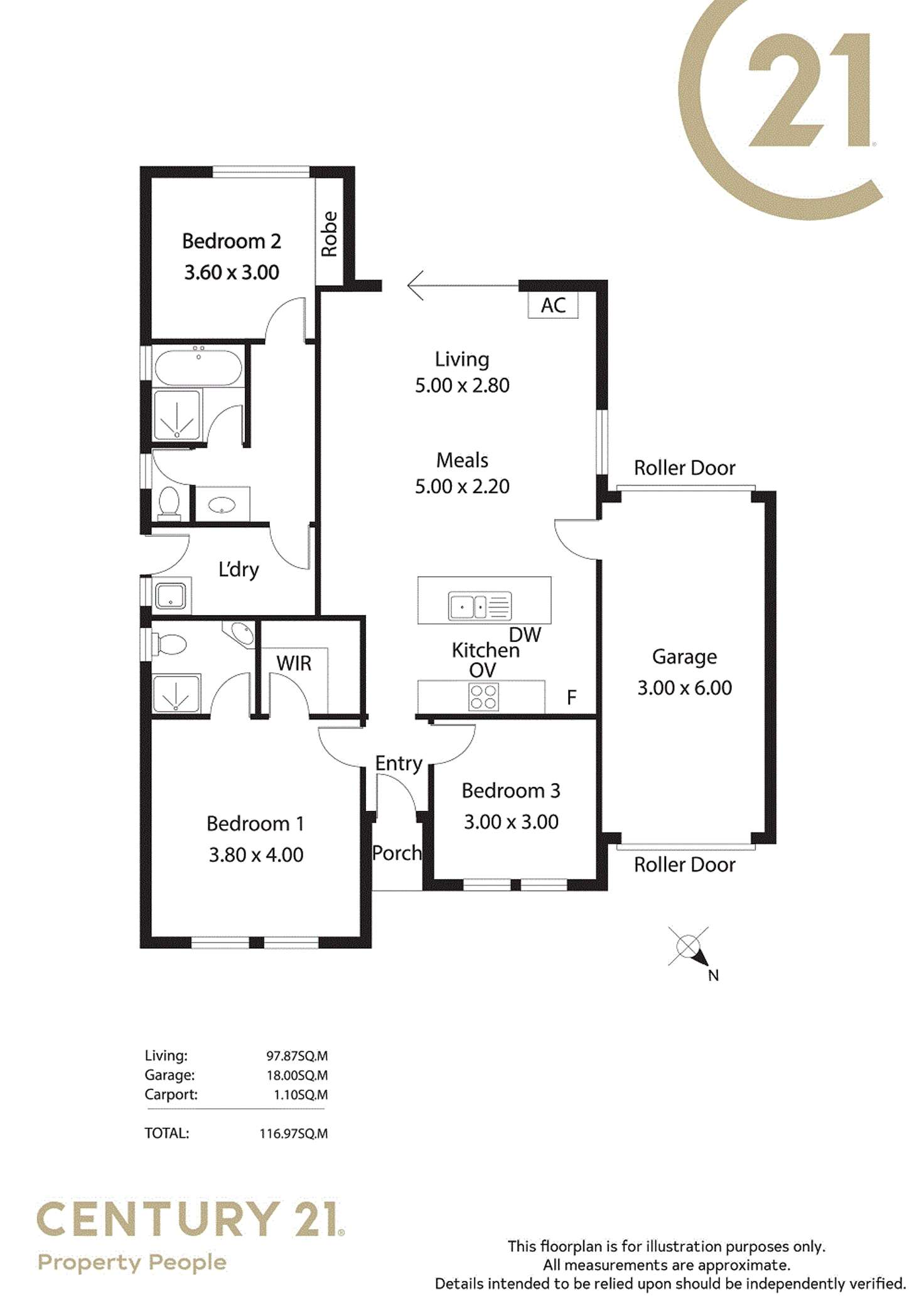 Floorplan of Homely house listing, 50 Clover Court, Mount Barker SA 5251