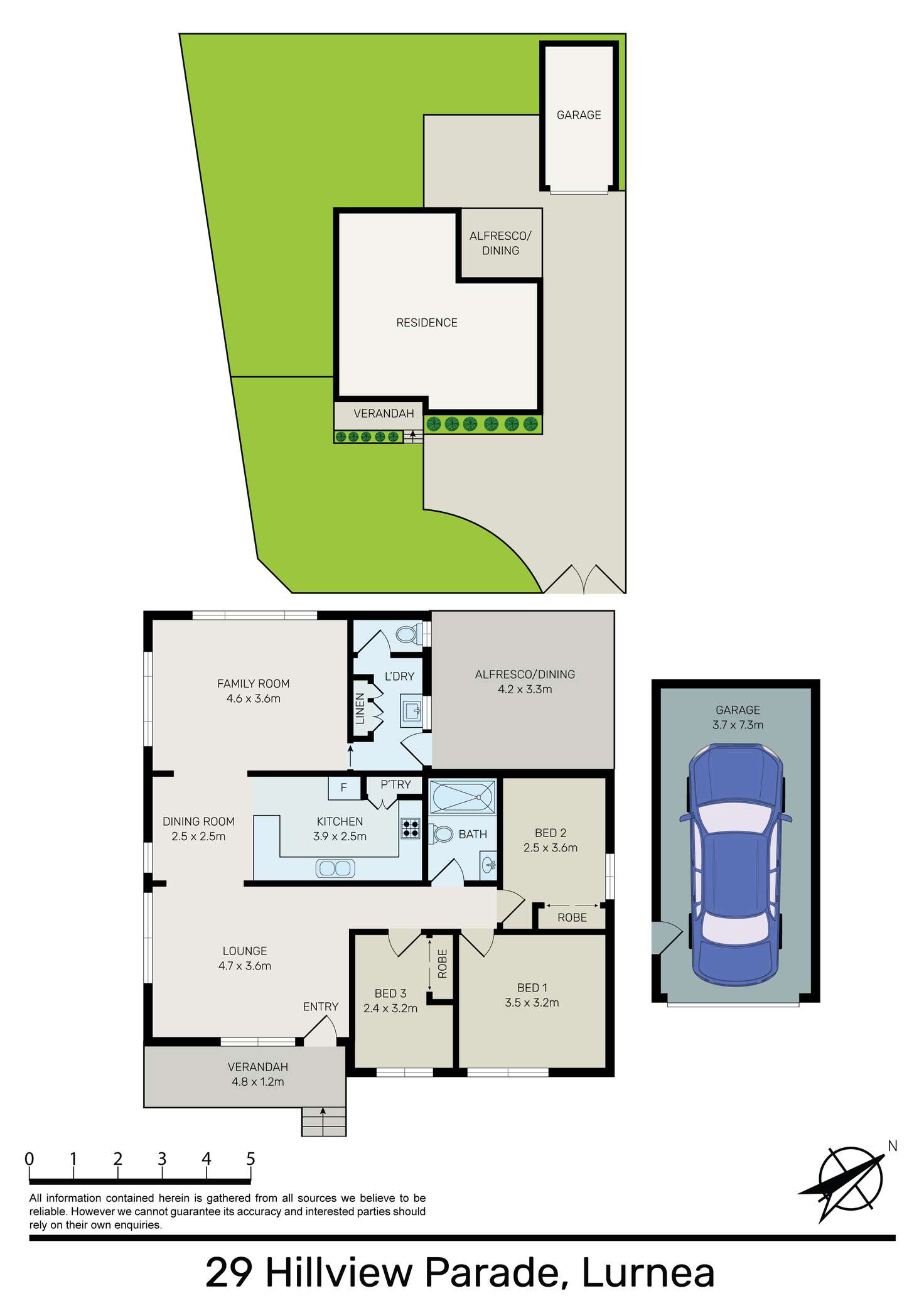 Floorplan of Homely house listing, 29 Hillview Parade, Lurnea NSW 2170