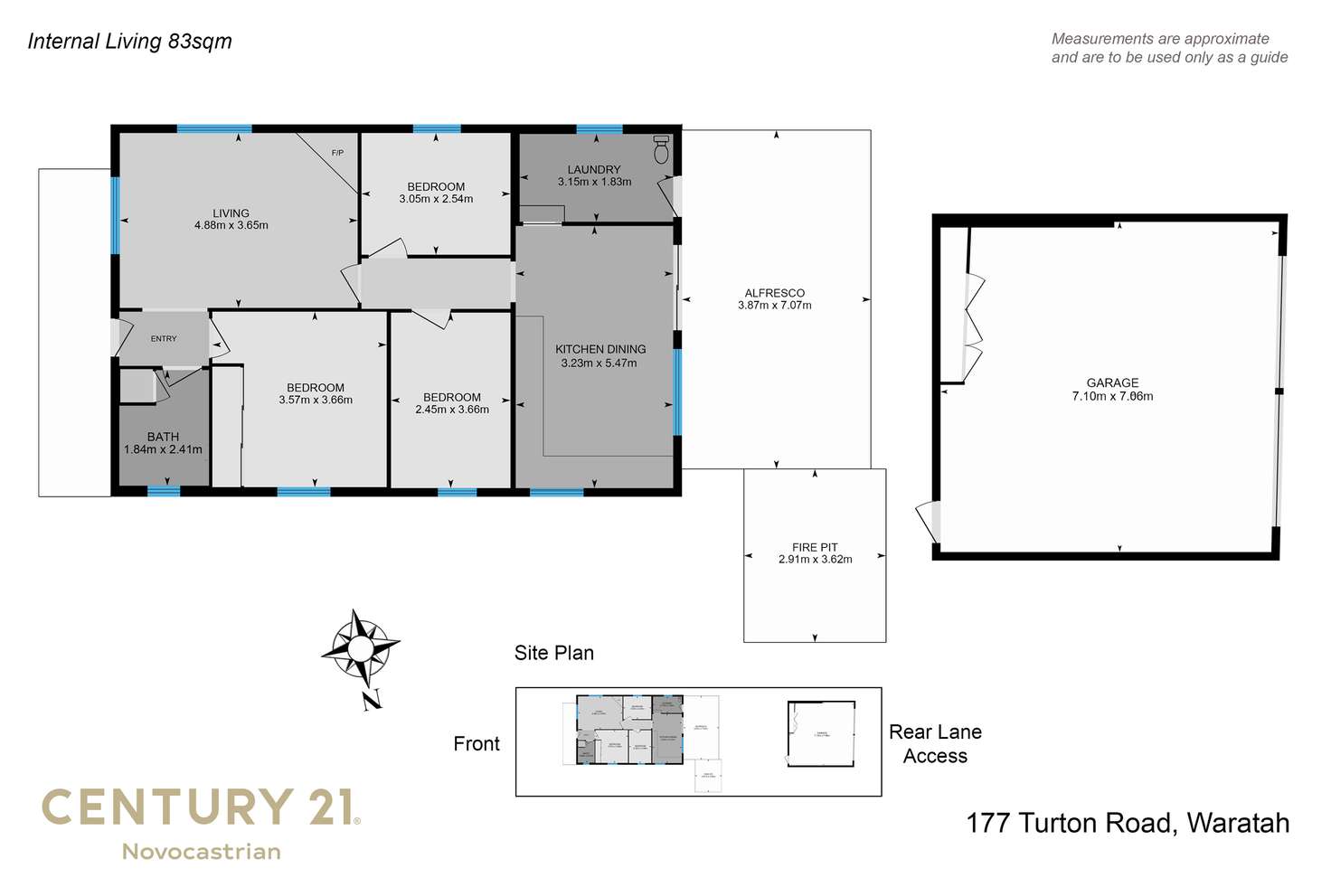 Floorplan of Homely house listing, 177 Turton Road, Waratah NSW 2298