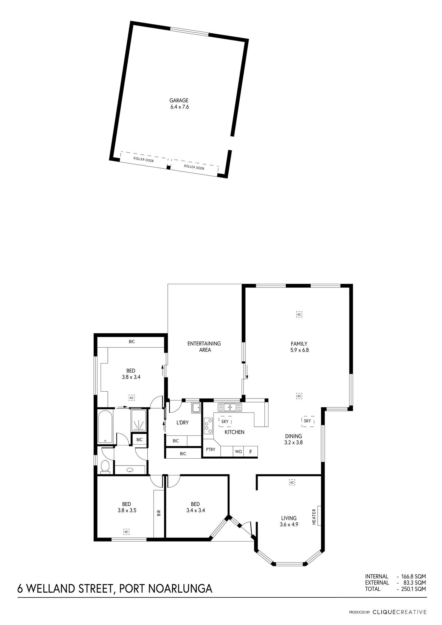 Floorplan of Homely house listing, 6 Welland Street, Port Noarlunga SA 5167