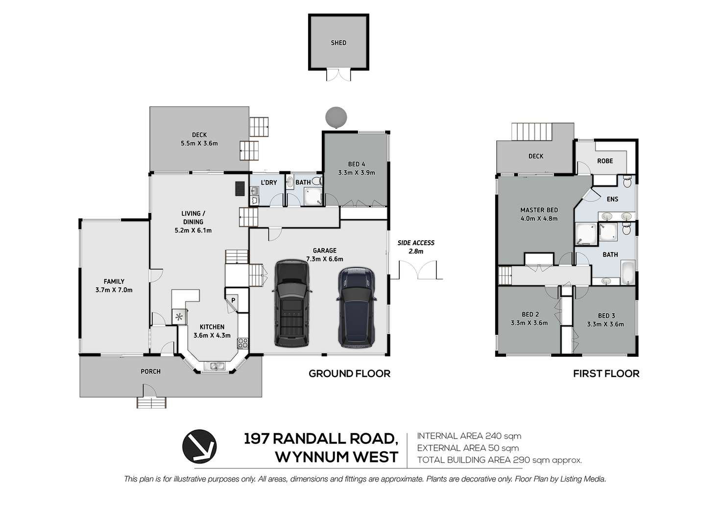 Floorplan of Homely house listing, 197 Randall Road, Wynnum West QLD 4178