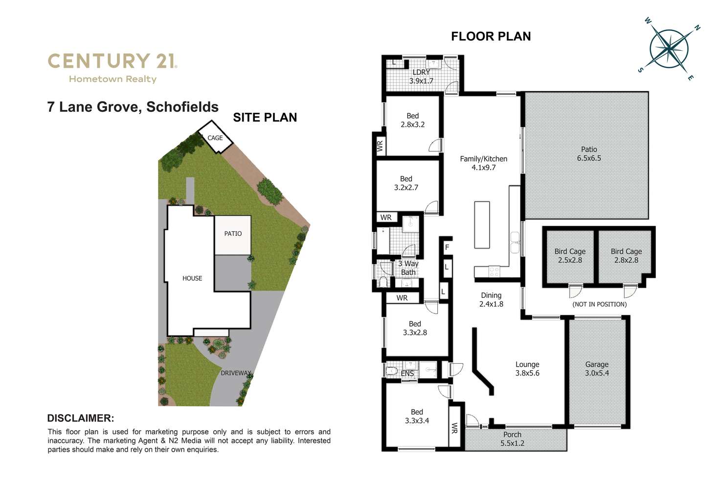 Floorplan of Homely house listing, 7 Lane Grove, Schofields NSW 2762