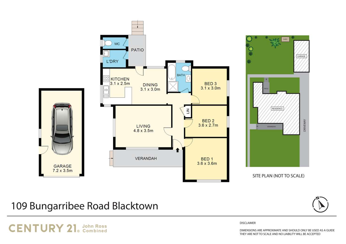 Floorplan of Homely house listing, 109 Bungarribee Road, Blacktown NSW 2148