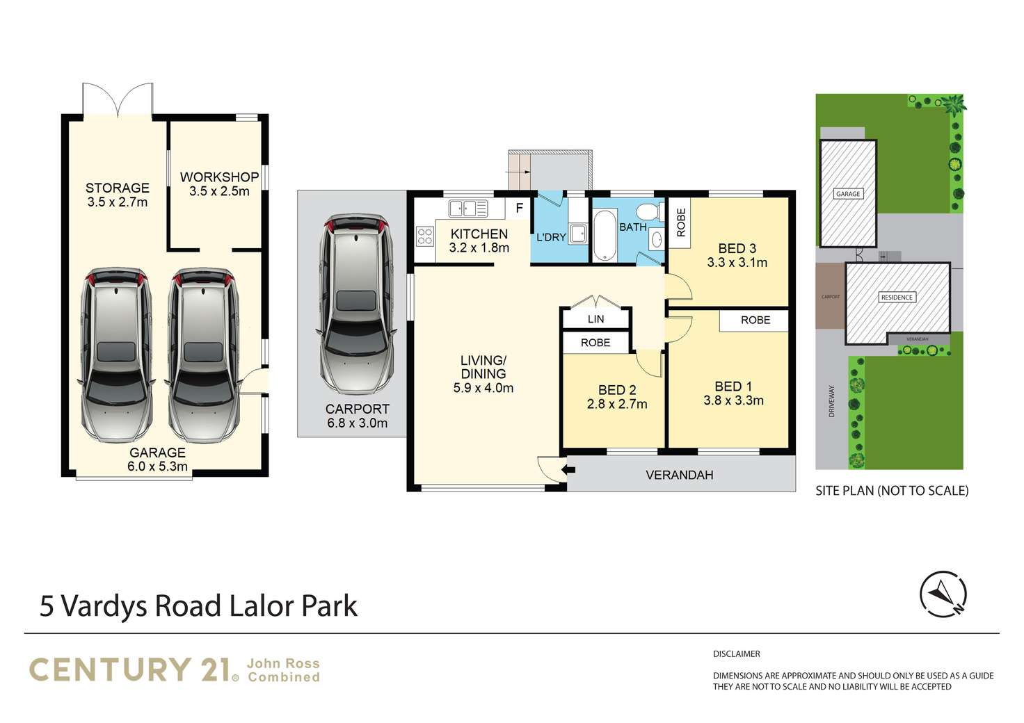 Floorplan of Homely house listing, 5 Vardys Road, Lalor Park NSW 2147