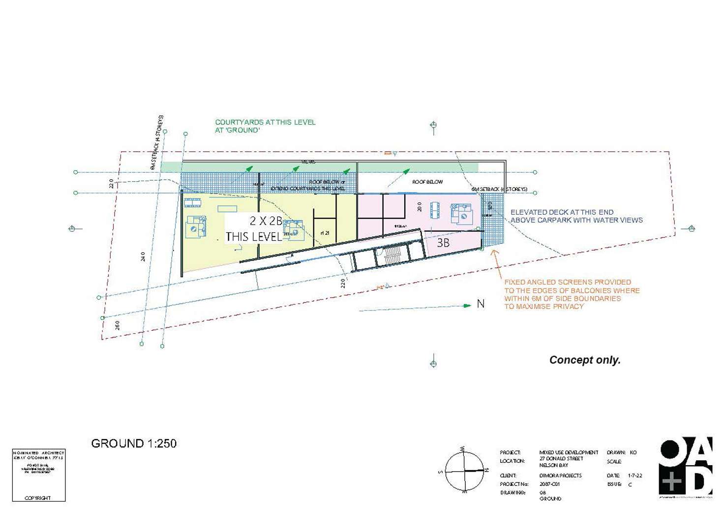 Floorplan of Homely house listing, 27 Donald Street, Nelson Bay NSW 2315