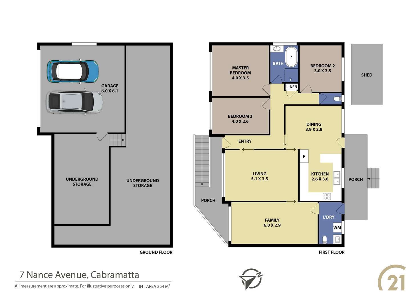 Floorplan of Homely house listing, 7 Nance Avenue, Cabramatta NSW 2166