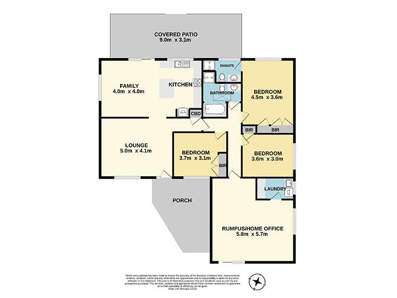 Floorplan of Homely house listing, 7 Snowy Court, Clayton South VIC 3169