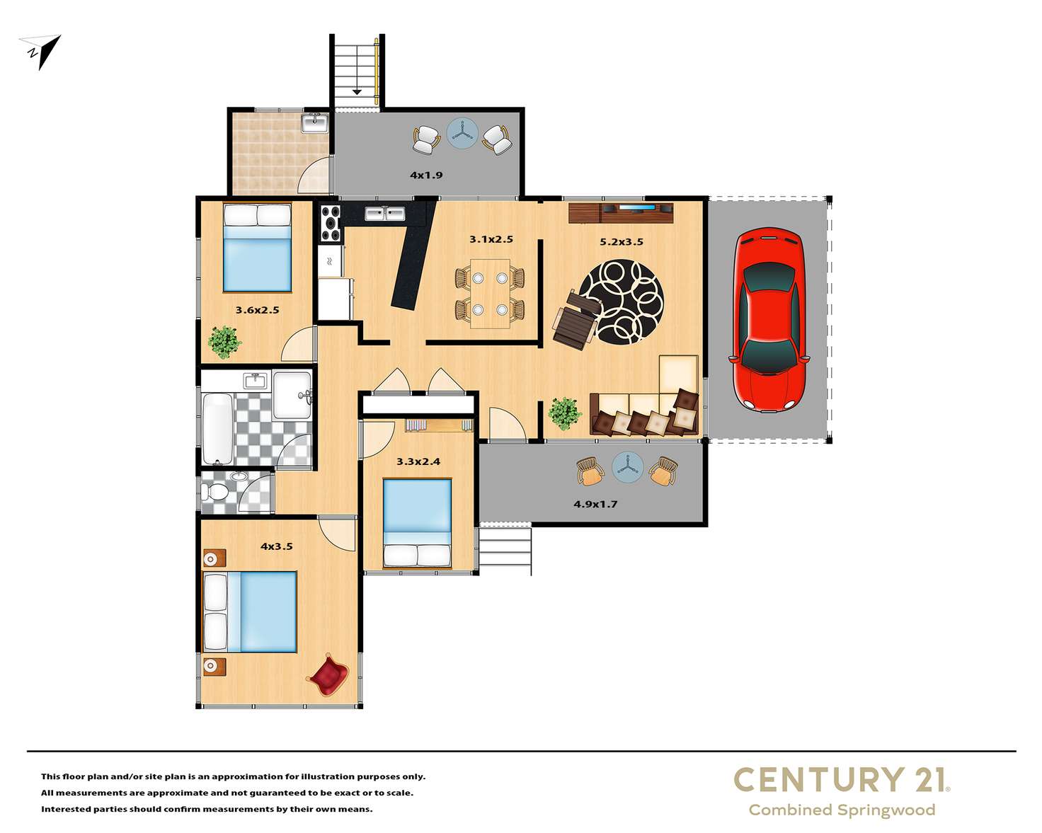 Floorplan of Homely house listing, 374 Hawkesbury Road, Winmalee NSW 2777