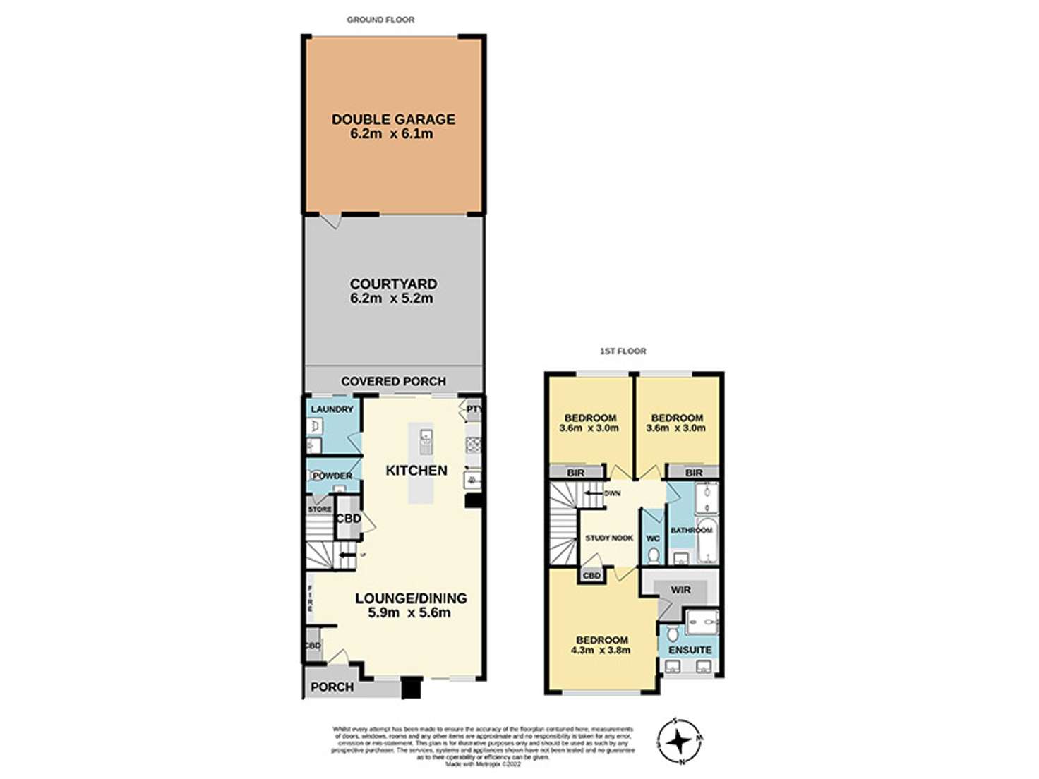 Floorplan of Homely townhouse listing, 13 Jockey Lane, Cranbourne VIC 3977