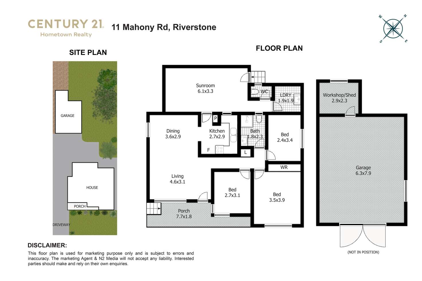 Floorplan of Homely house listing, 11 Mahony Road, Riverstone NSW 2765
