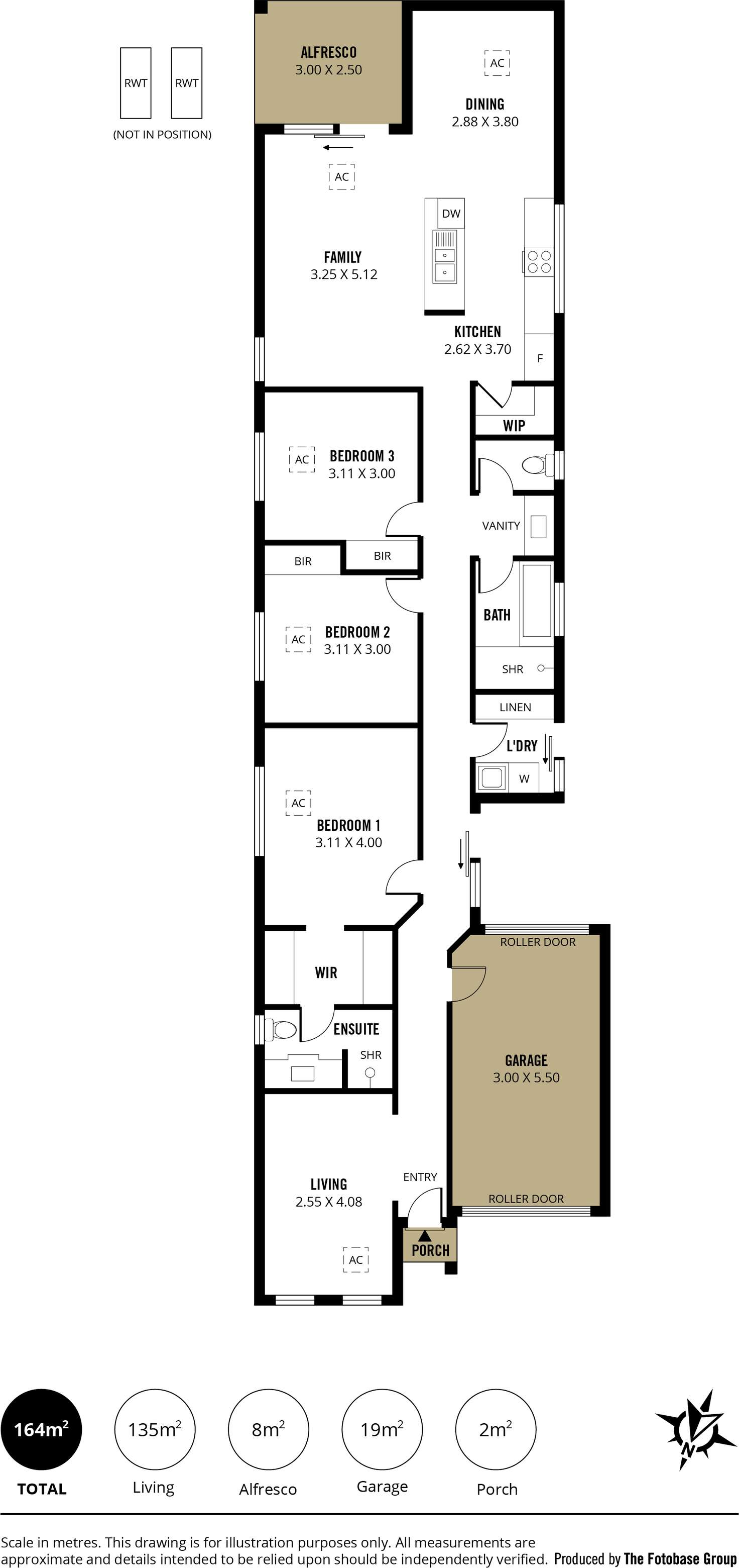 Floorplan of Homely house listing, 18 Byron Avenue, Clovelly Park SA 5042