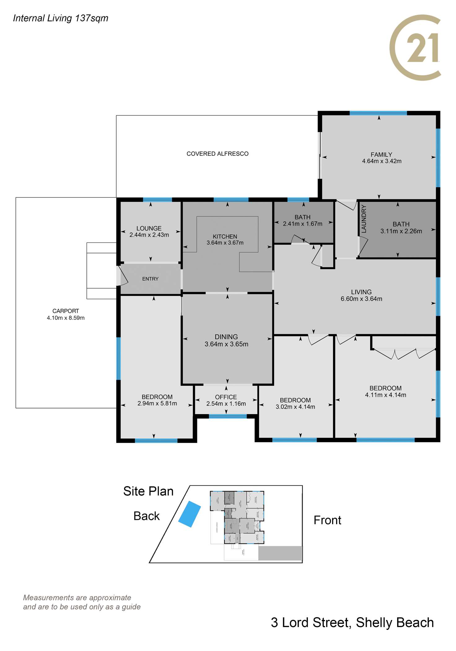 Floorplan of Homely house listing, 3 Lord Street, Shelly Beach NSW 2261