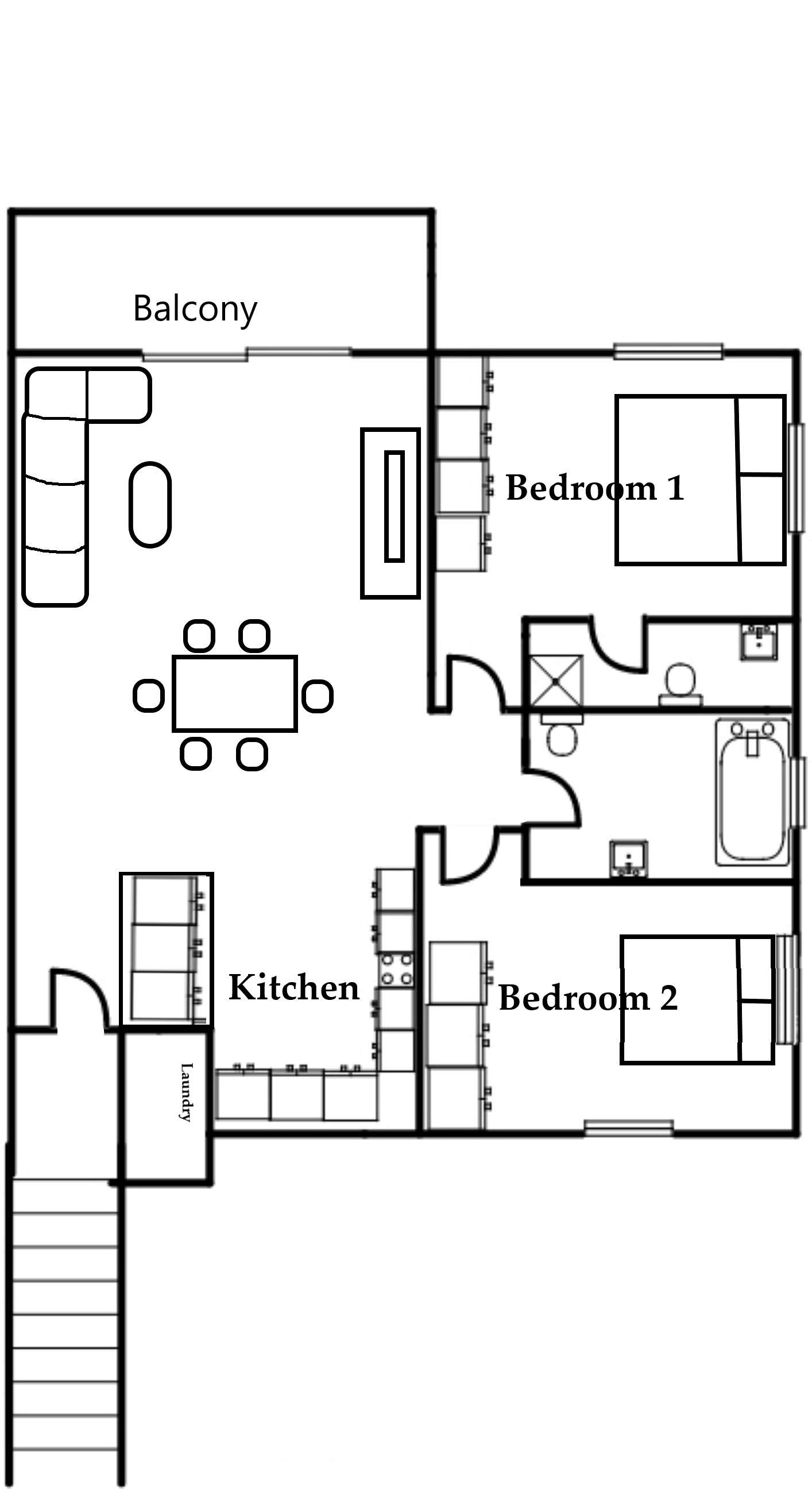 Floorplan of Homely unit listing, 3/1 Morning Close, Port Douglas QLD 4877