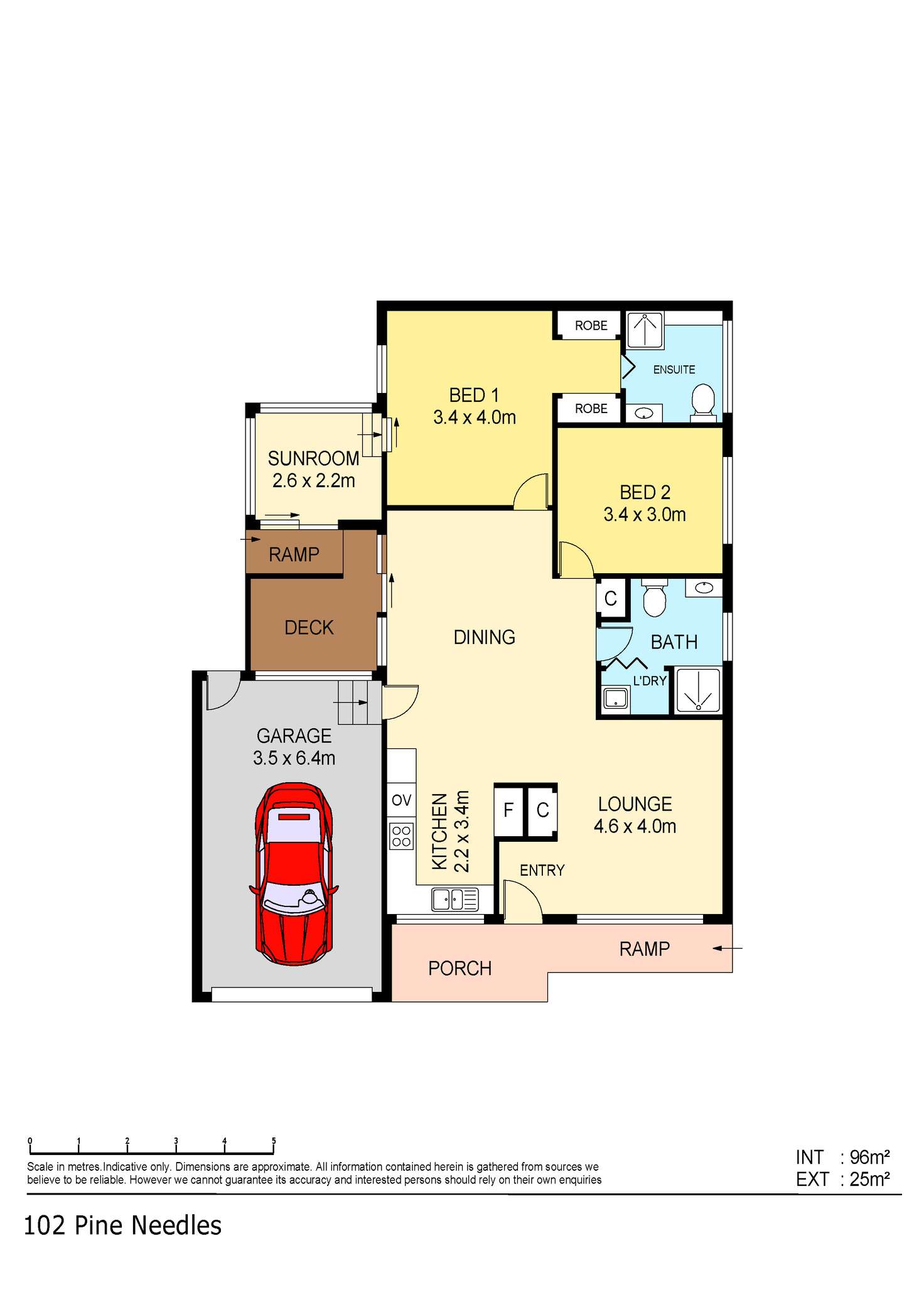Floorplan of Homely retirement listing, 102/61 Magnolia Circle, Erina NSW 2250