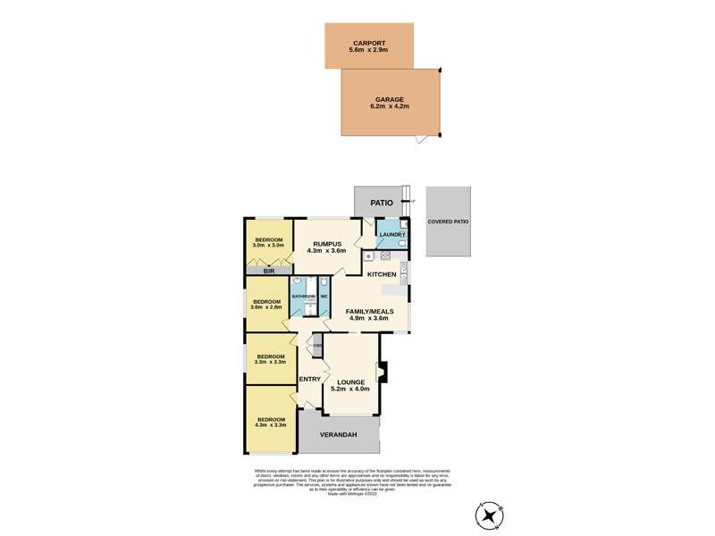 Floorplan of Homely house listing, 426 Haughton Road, Clayton VIC 3168
