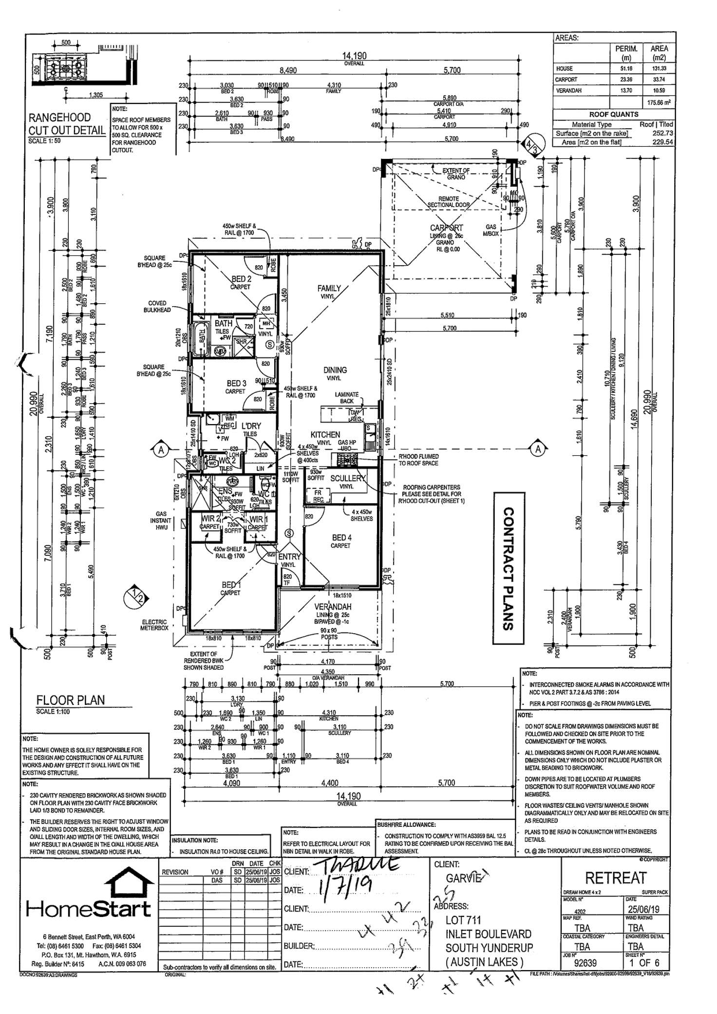 Floorplan of Homely house listing, 189 Inlet Boulevard, South Yunderup WA 6208