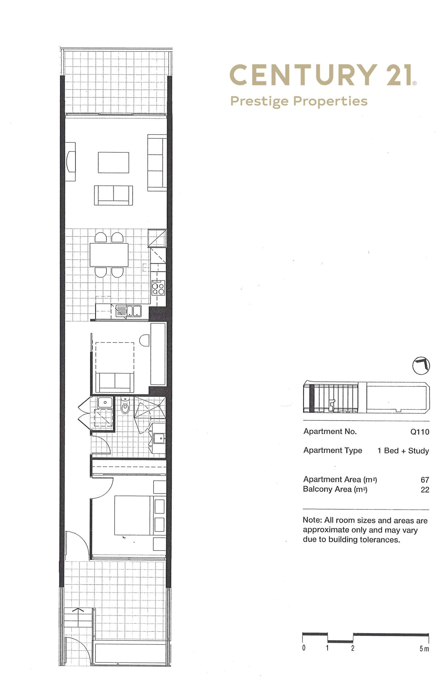Floorplan of Homely apartment listing, 110/43 Terry Street, Rozelle NSW 2039