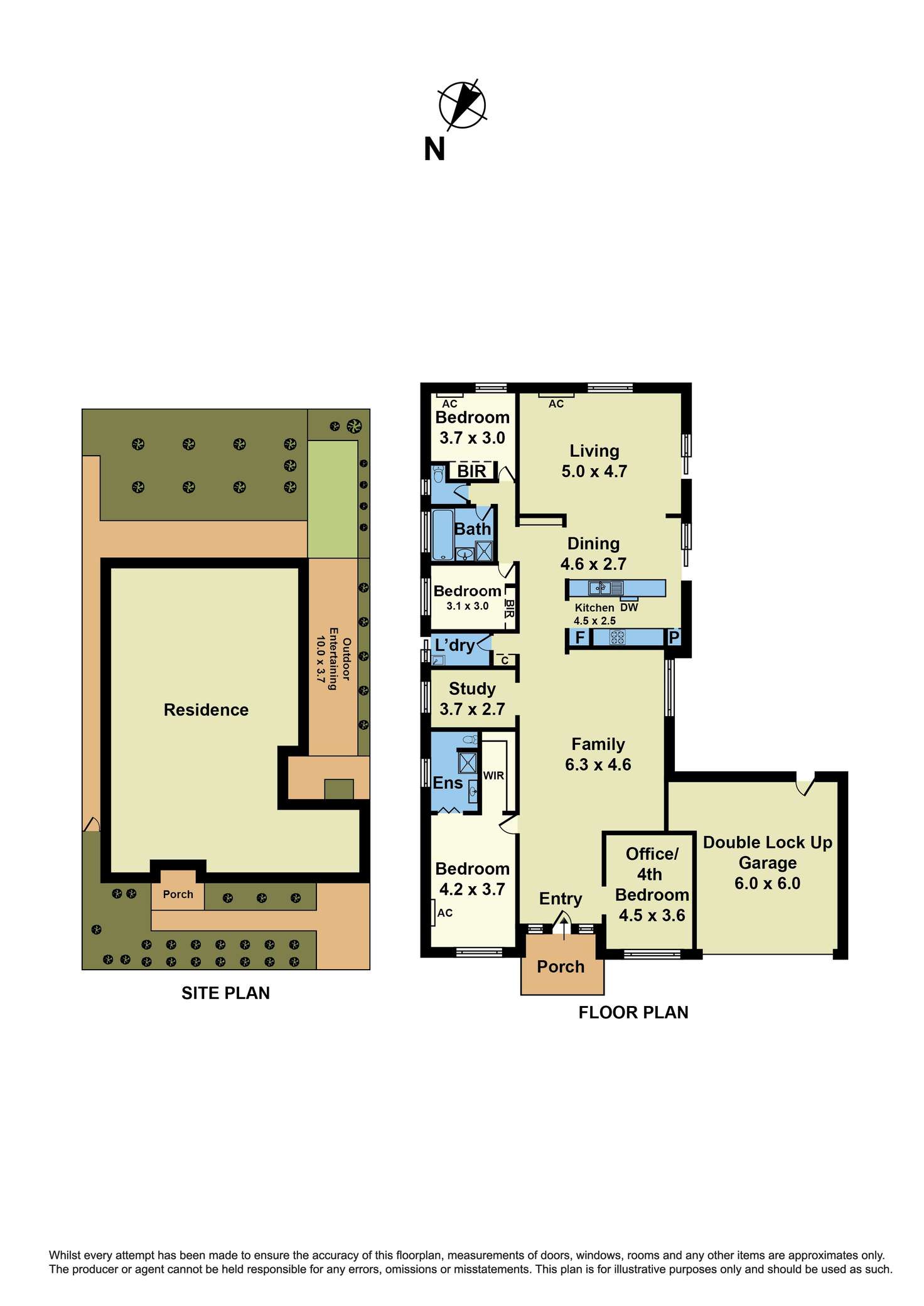 Floorplan of Homely house listing, 25 Beaurepaire Drive, Point Cook VIC 3030