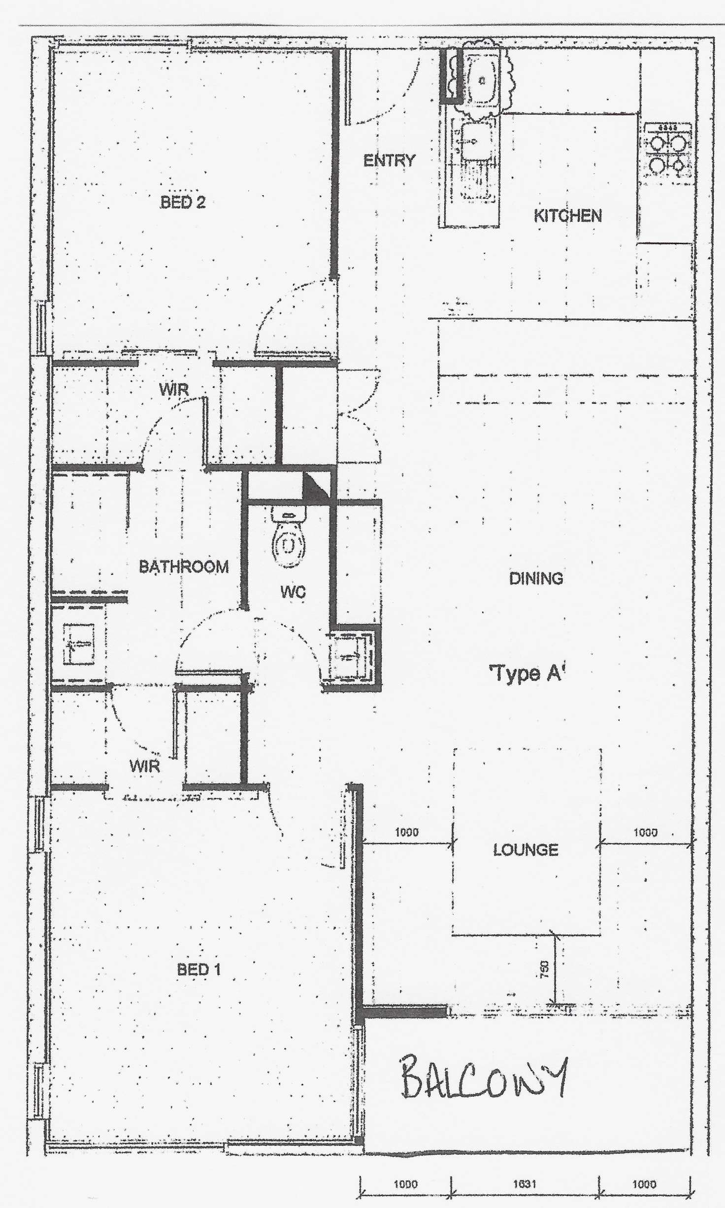 Floorplan of Homely apartment listing, Address available on request