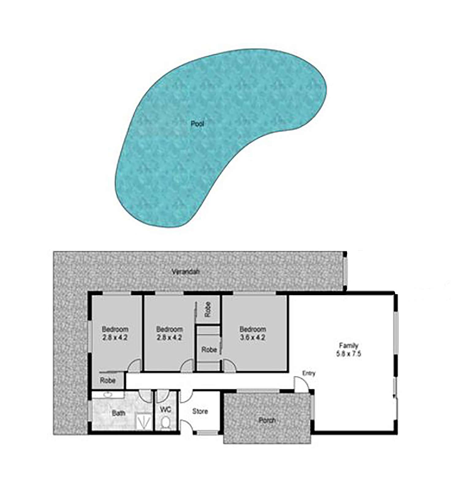 Floorplan of Homely villa listing, Address available on request