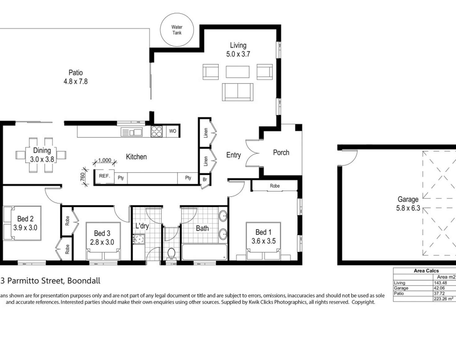 Floorplan of Homely house listing, 23 Parmitto Street, Boondall QLD 4034