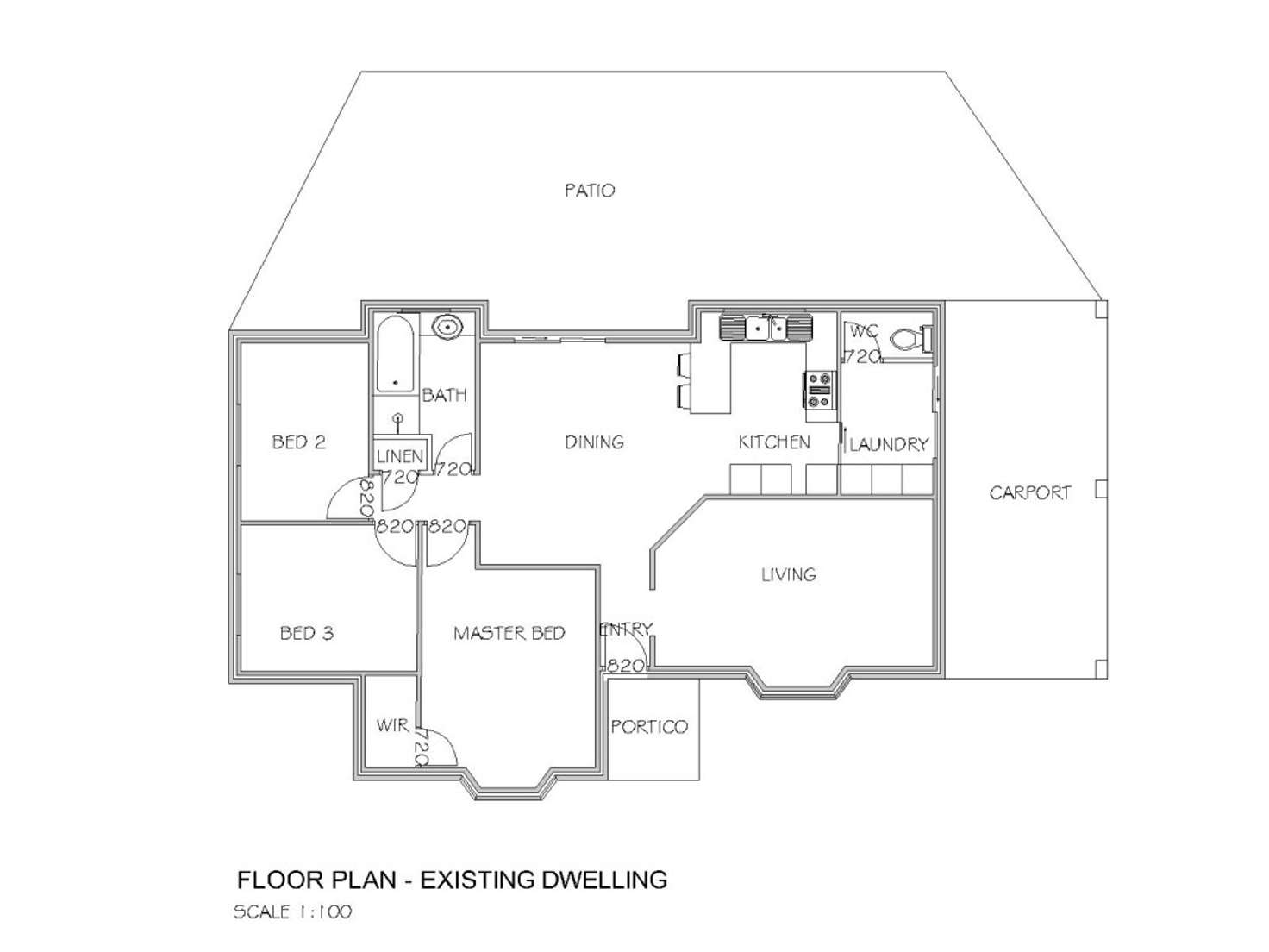 Floorplan of Homely house listing, 10 Fitzgerald Way, Australind WA 6233