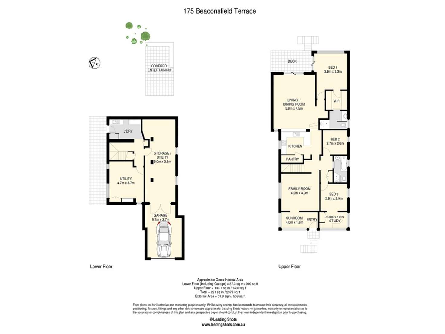 Floorplan of Homely house listing, 175 Beaconsfield Terrace, Brighton QLD 4017