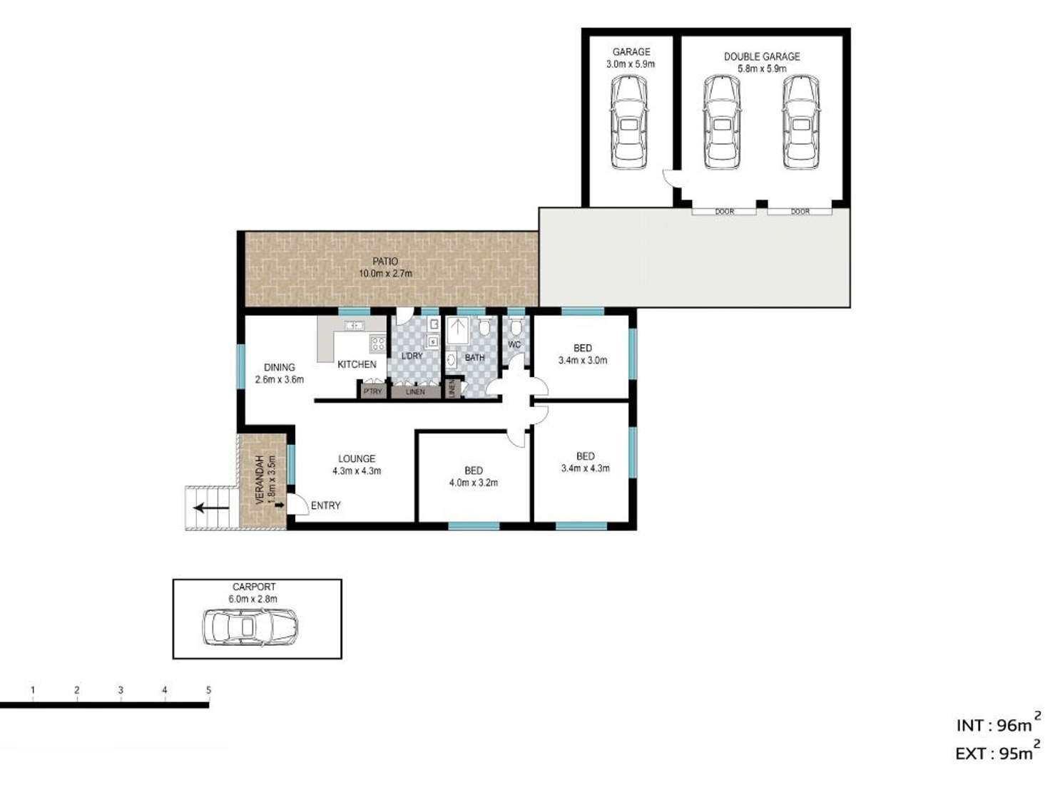 Floorplan of Homely house listing, 76 Diamond Street, Riverview QLD 4303