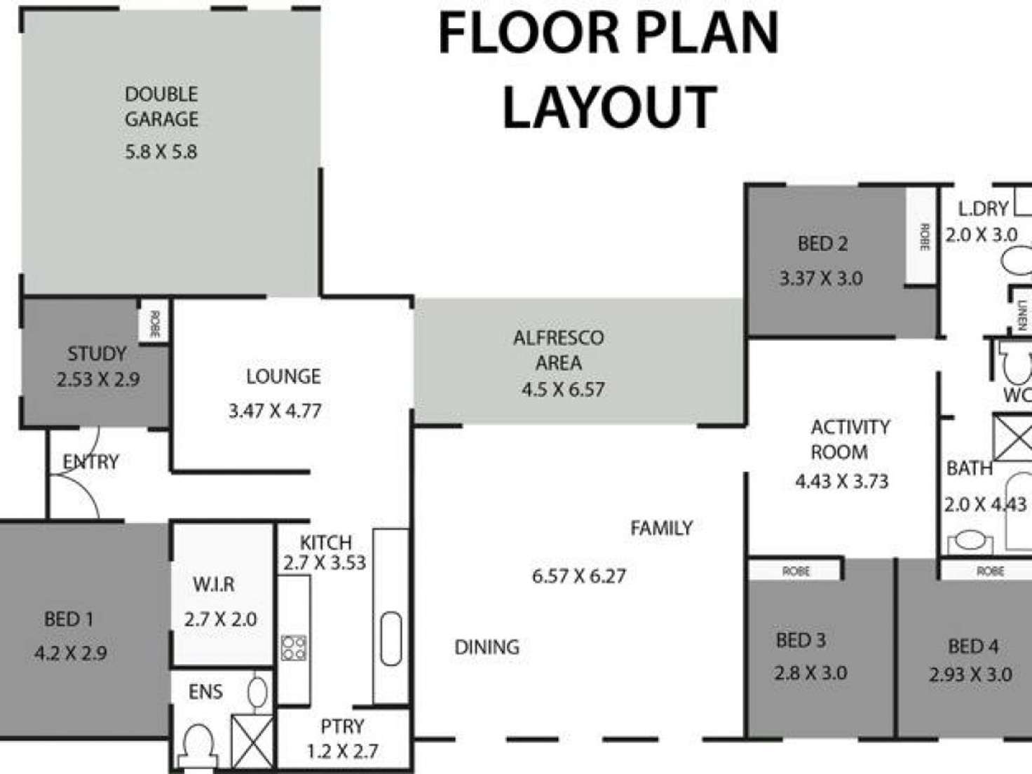 Floorplan of Homely house listing, 7 Acaciabark Place, Little Mountain QLD 4551