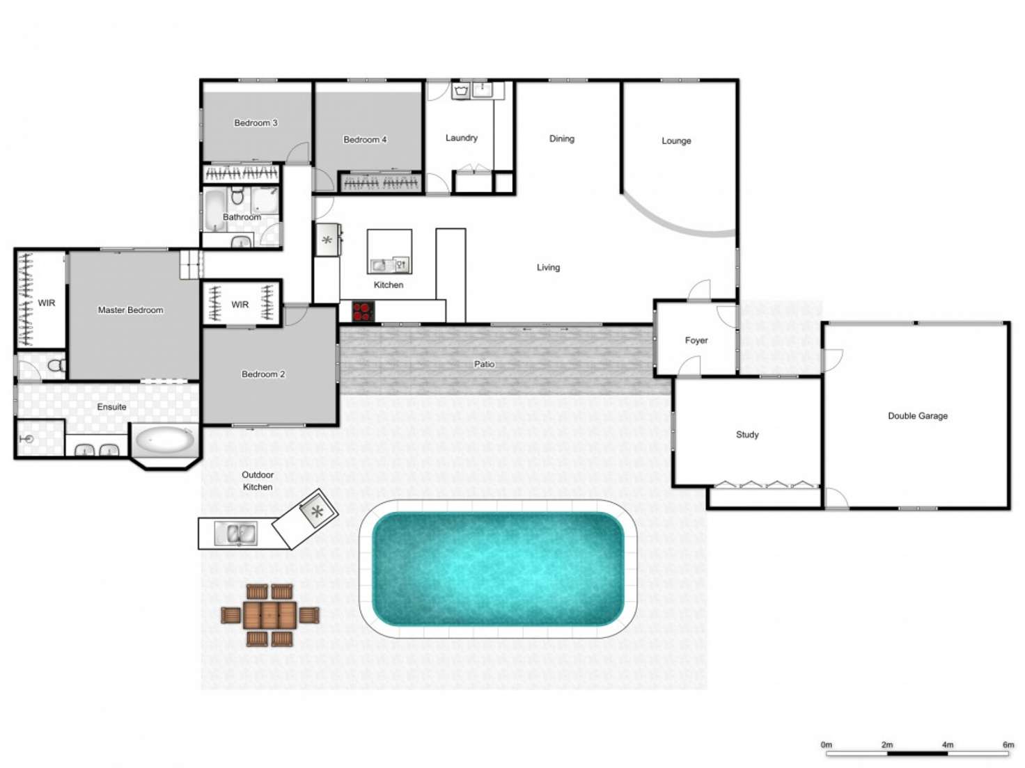 Floorplan of Homely house listing, 41 Lesley Avenue, Caboolture QLD 4510