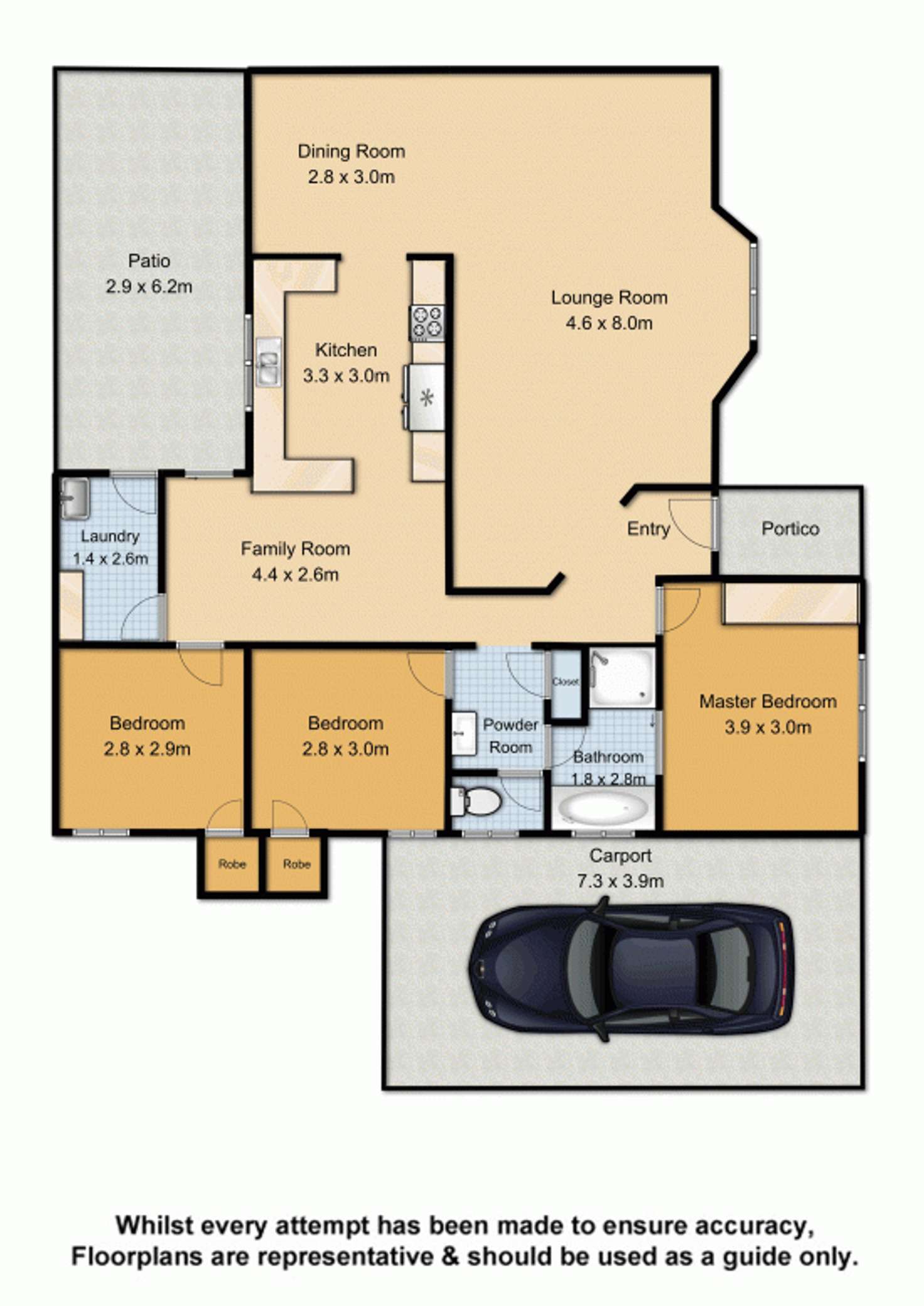 Floorplan of Homely house listing, 29 Dove Tree Crescent, Sinnamon Park QLD 4073