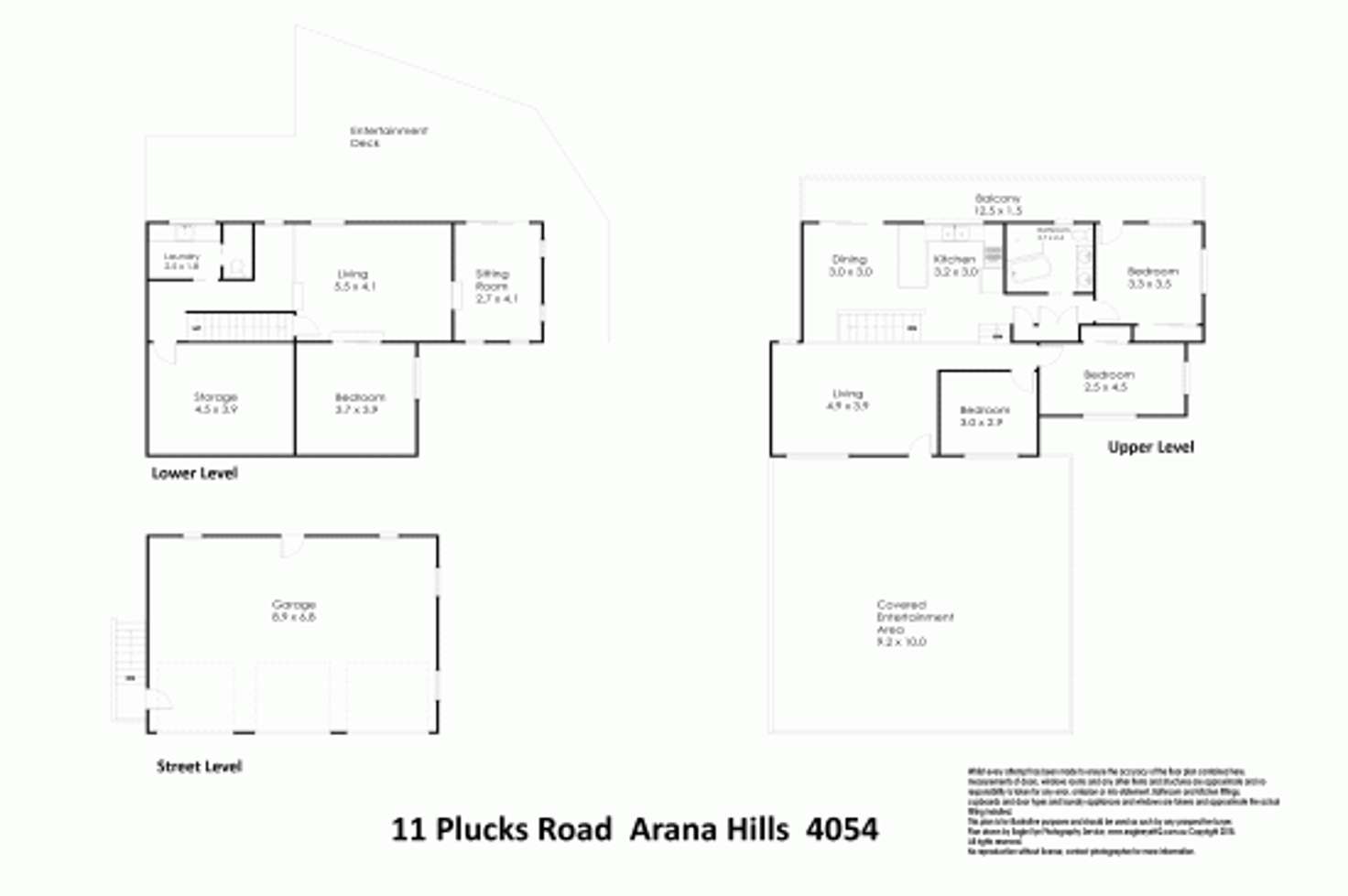 Floorplan of Homely house listing, 11 Plucks Road, Arana Hills QLD 4054