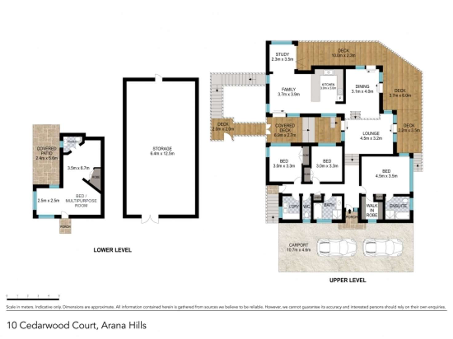 Floorplan of Homely house listing, 10 Cedarwood Court, Arana Hills QLD 4054