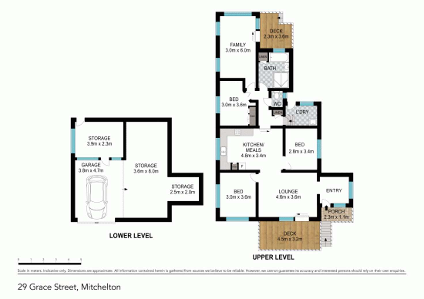 Floorplan of Homely house listing, 29 Grace Street, Mitchelton QLD 4053