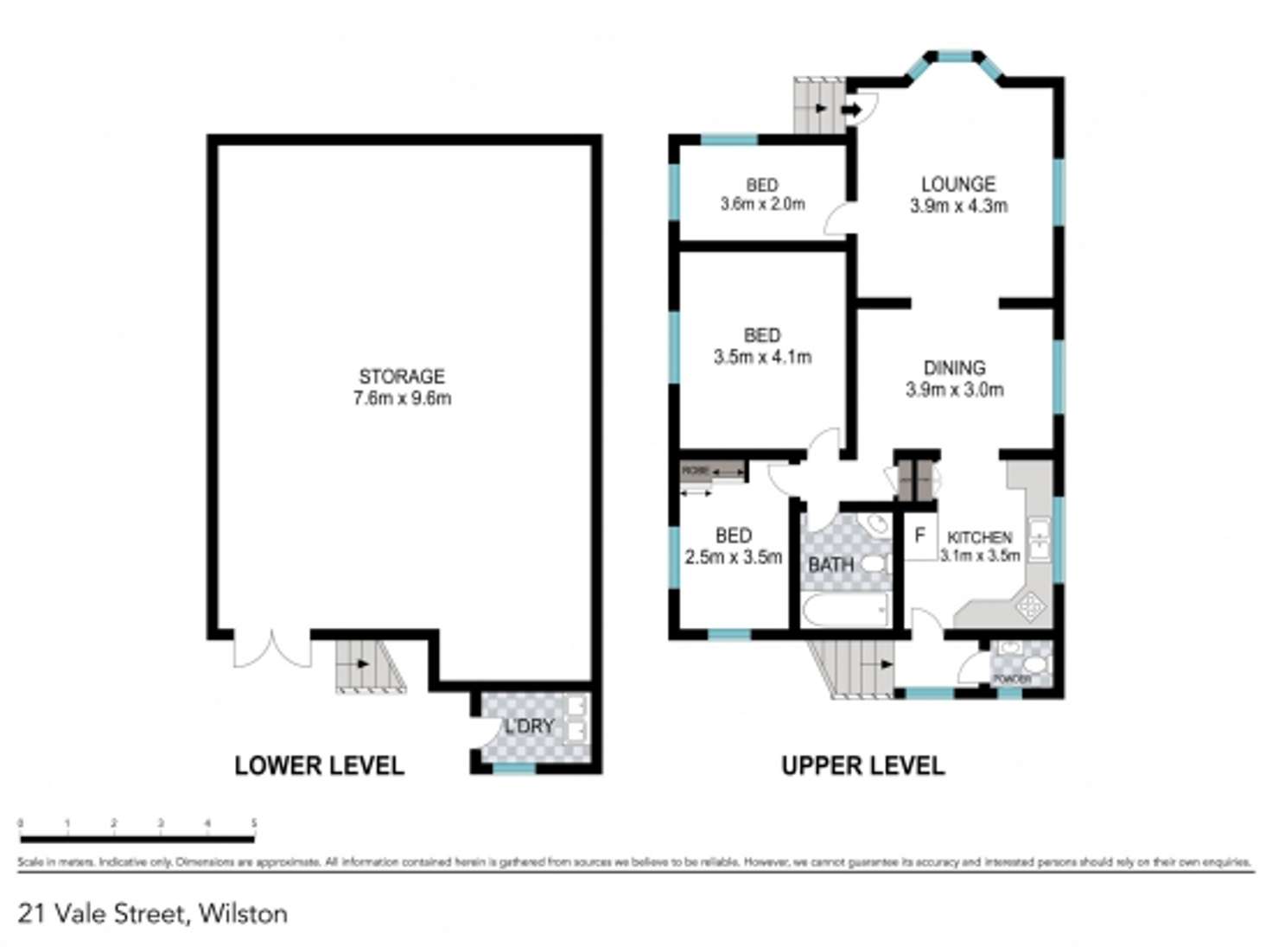Floorplan of Homely house listing, 21 Vale Street, Wilston QLD 4051