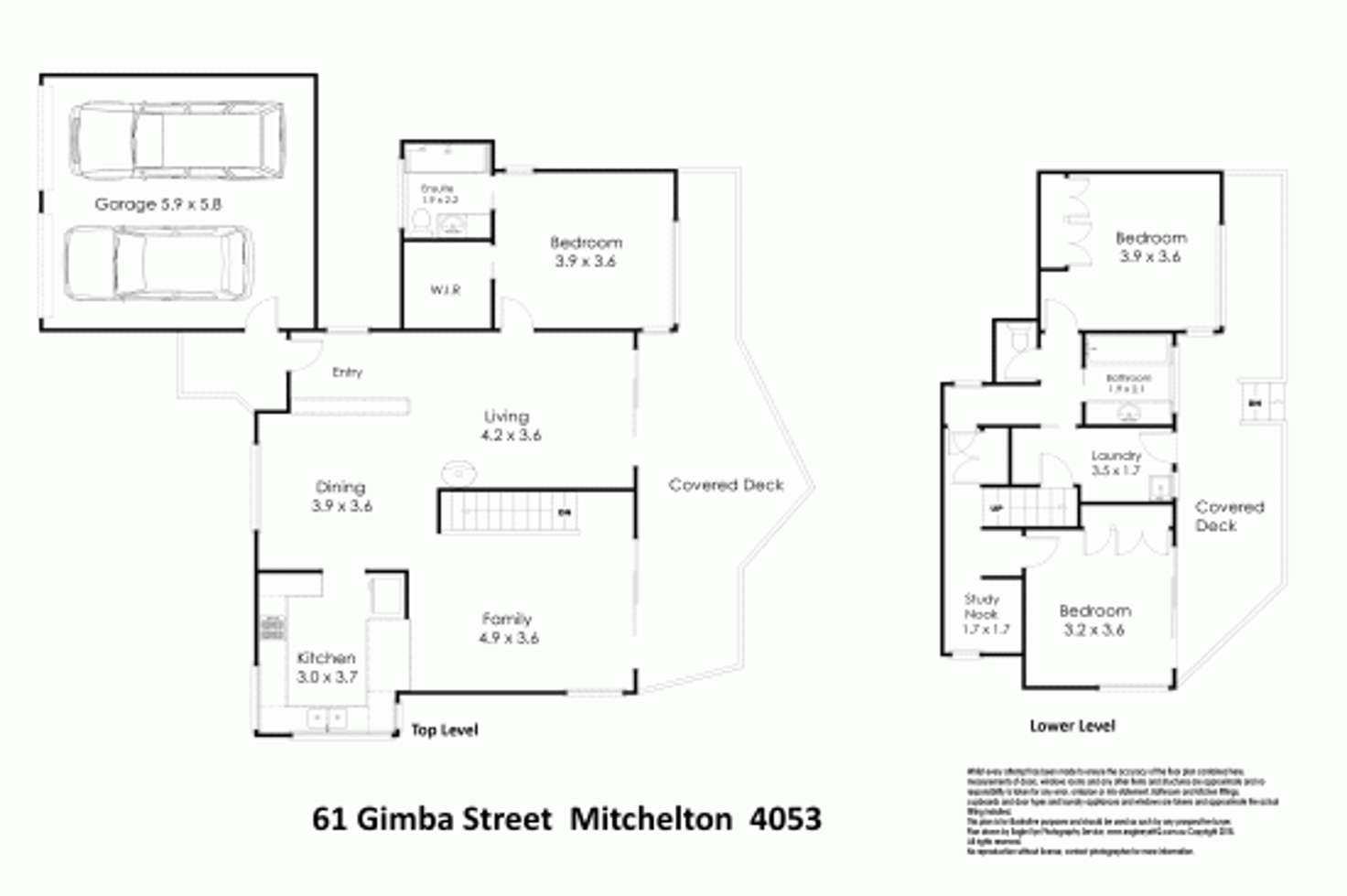 Floorplan of Homely house listing, 61 Gimba Street, Mitchelton QLD 4053