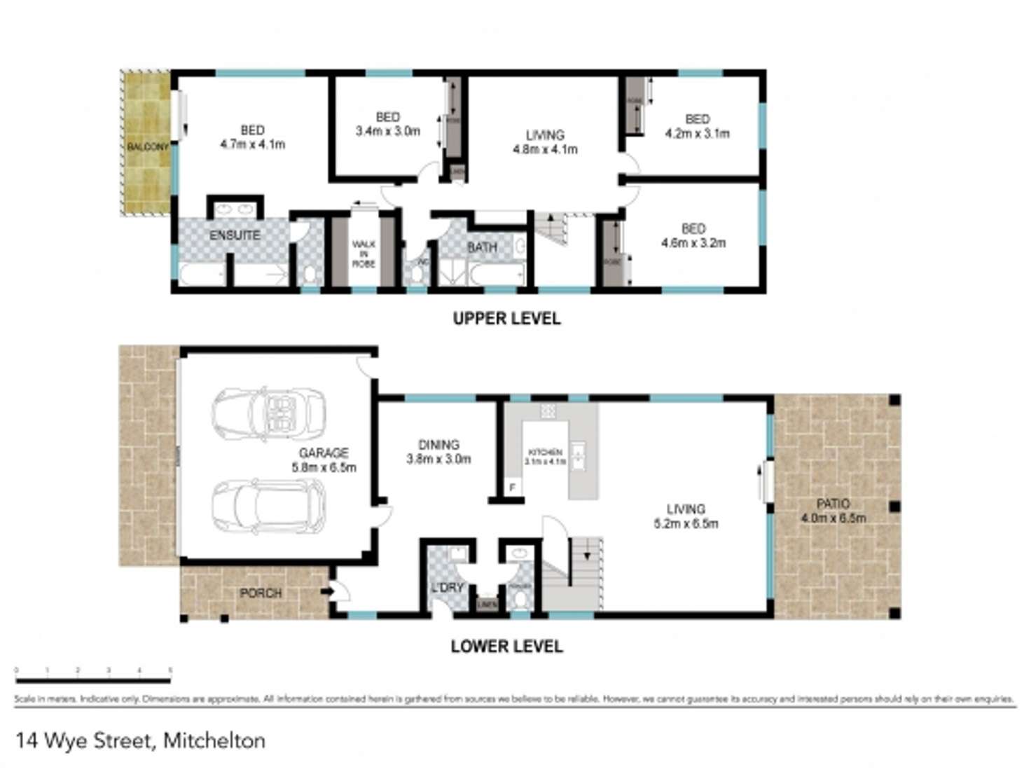 Floorplan of Homely house listing, 14 Wye Street, Mitchelton QLD 4053